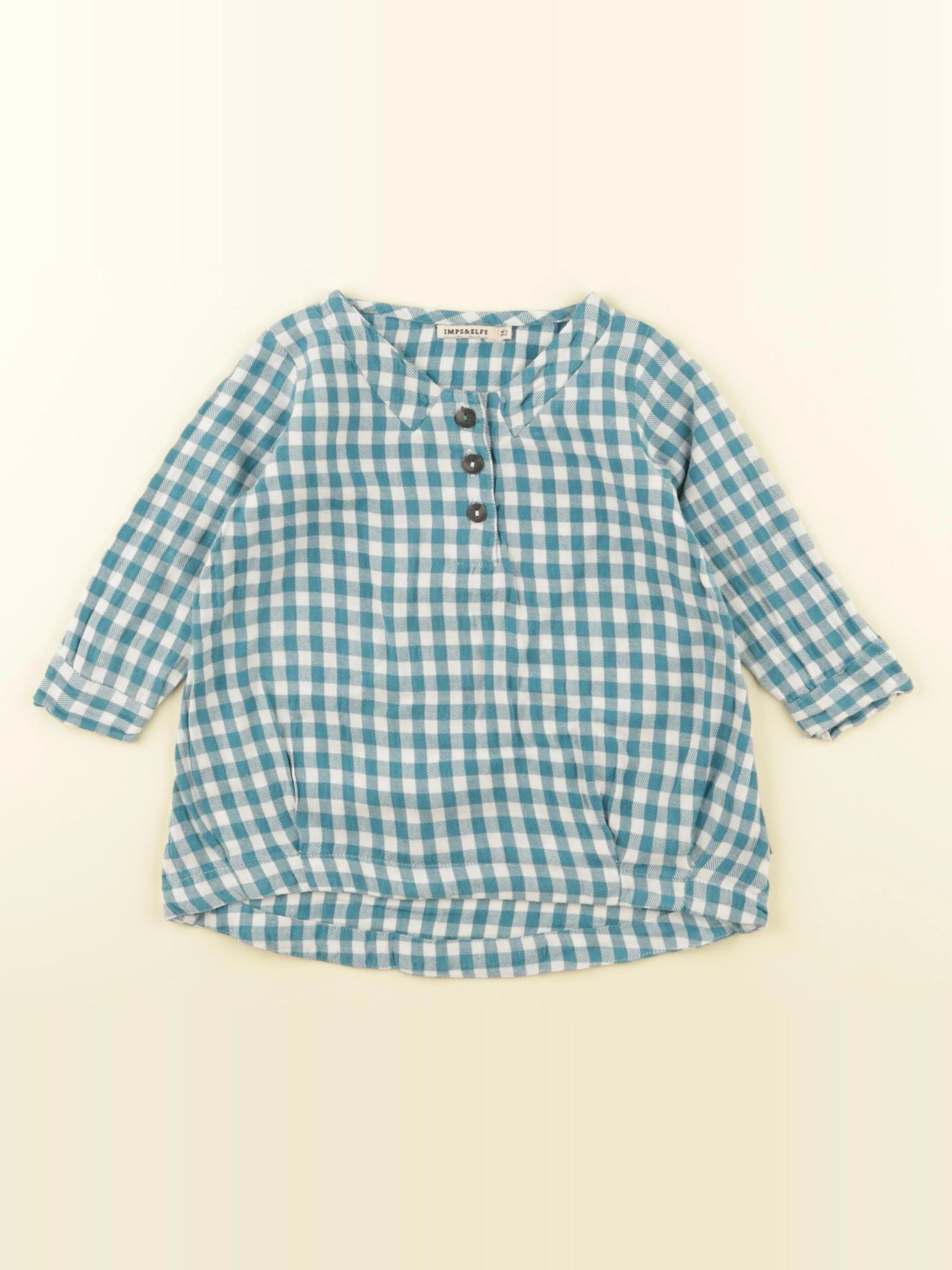 Imps & Elfs - robe bleu - 18 mois