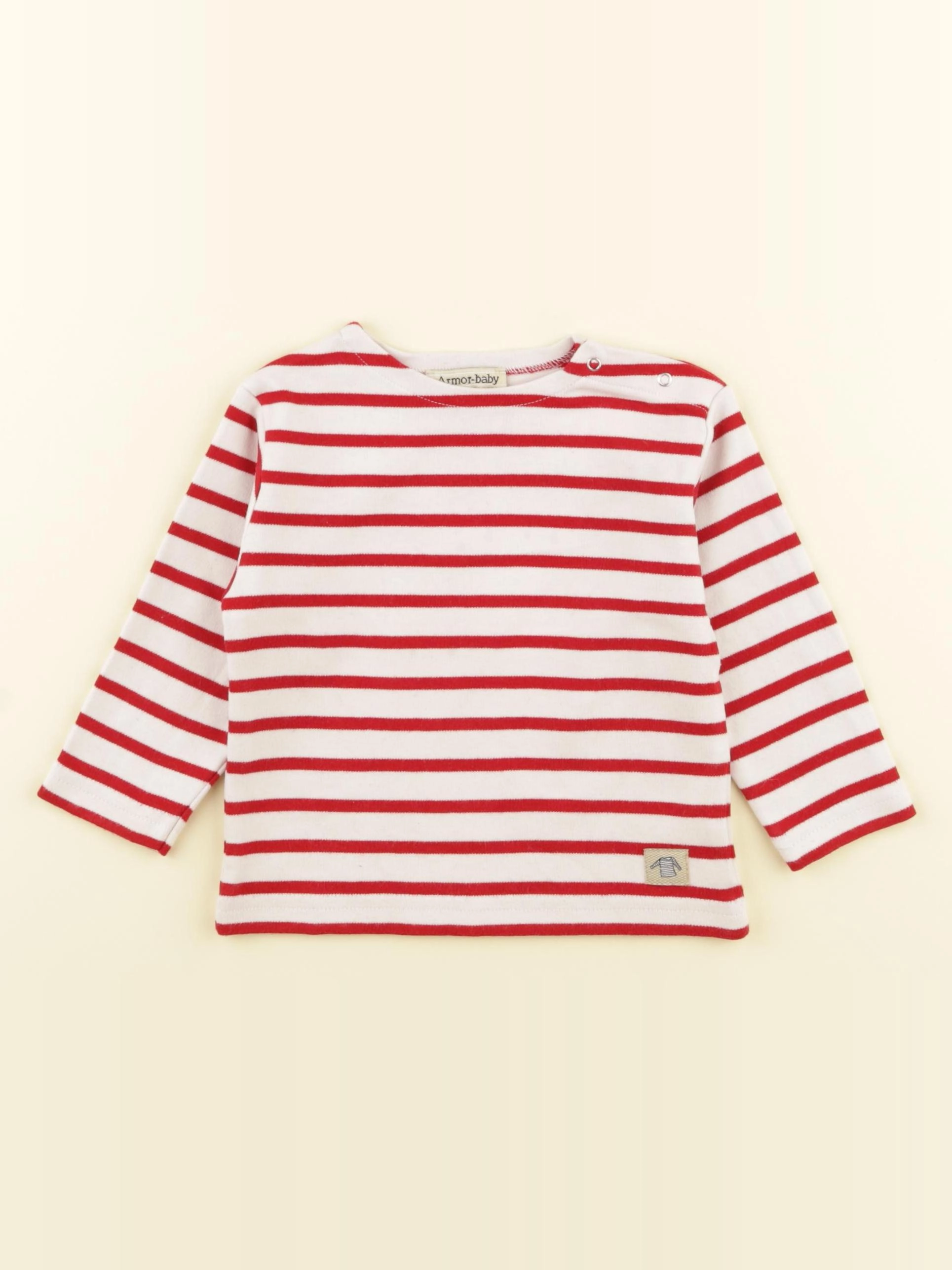 Armor Lux - tee-shirt rouge - 12 mois