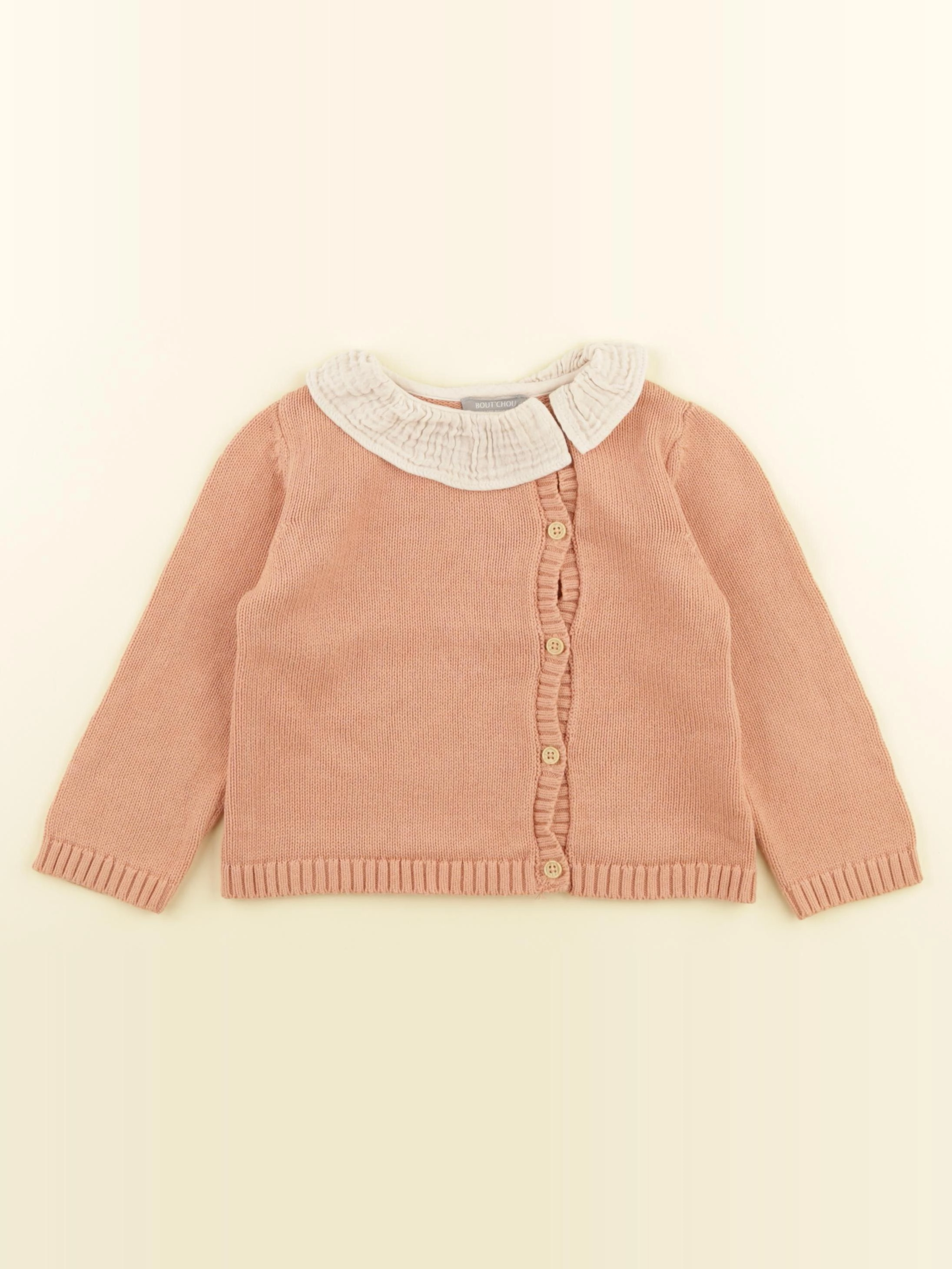 Boutchou - pull beige - 18 mois
