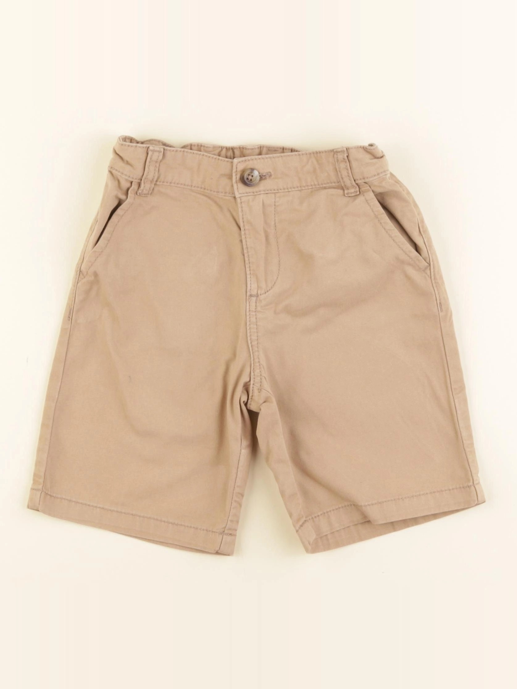 Vertbaudet - short beige - 4 ans