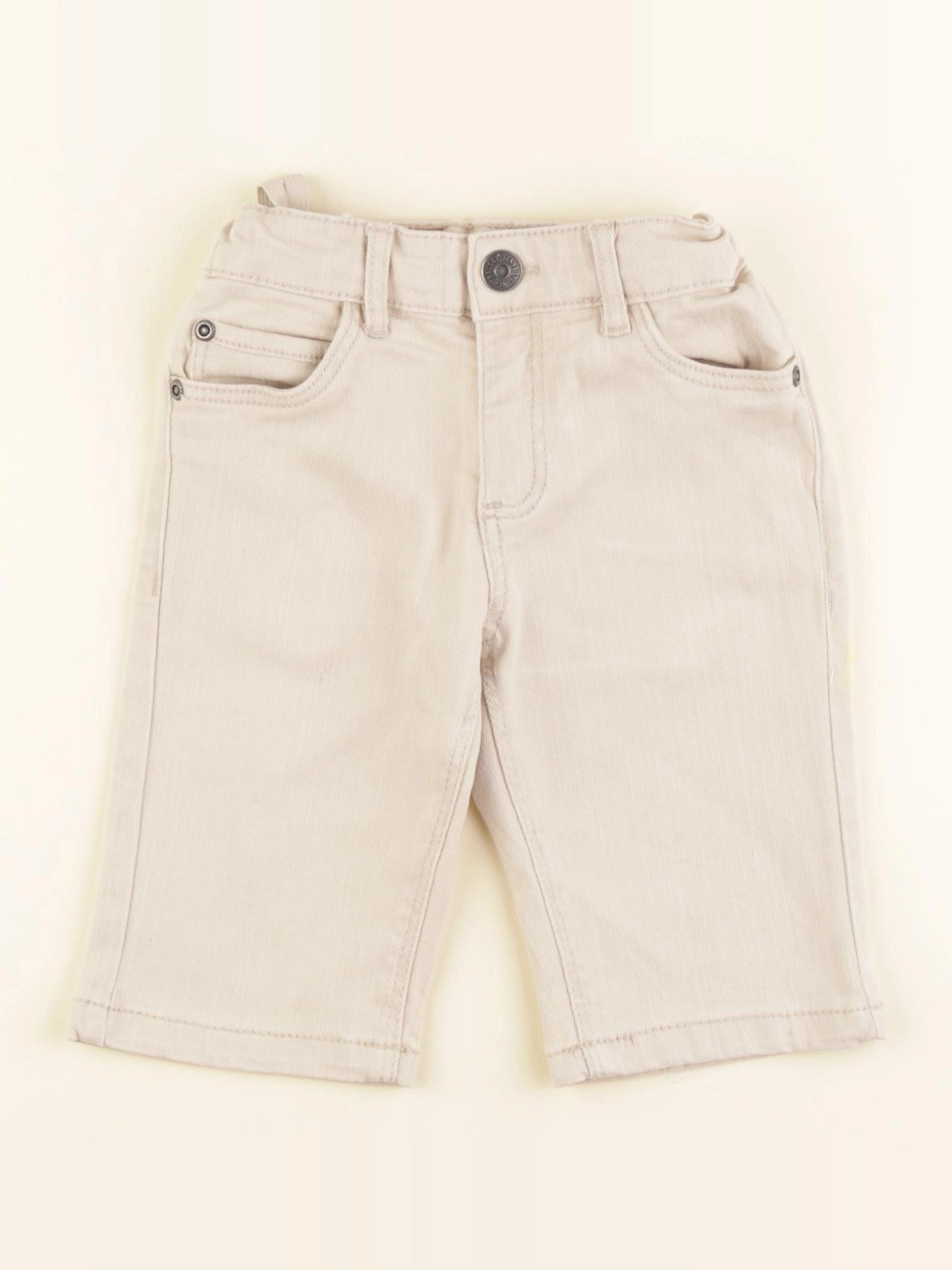 Vertbaudet - short beige - 4 ans