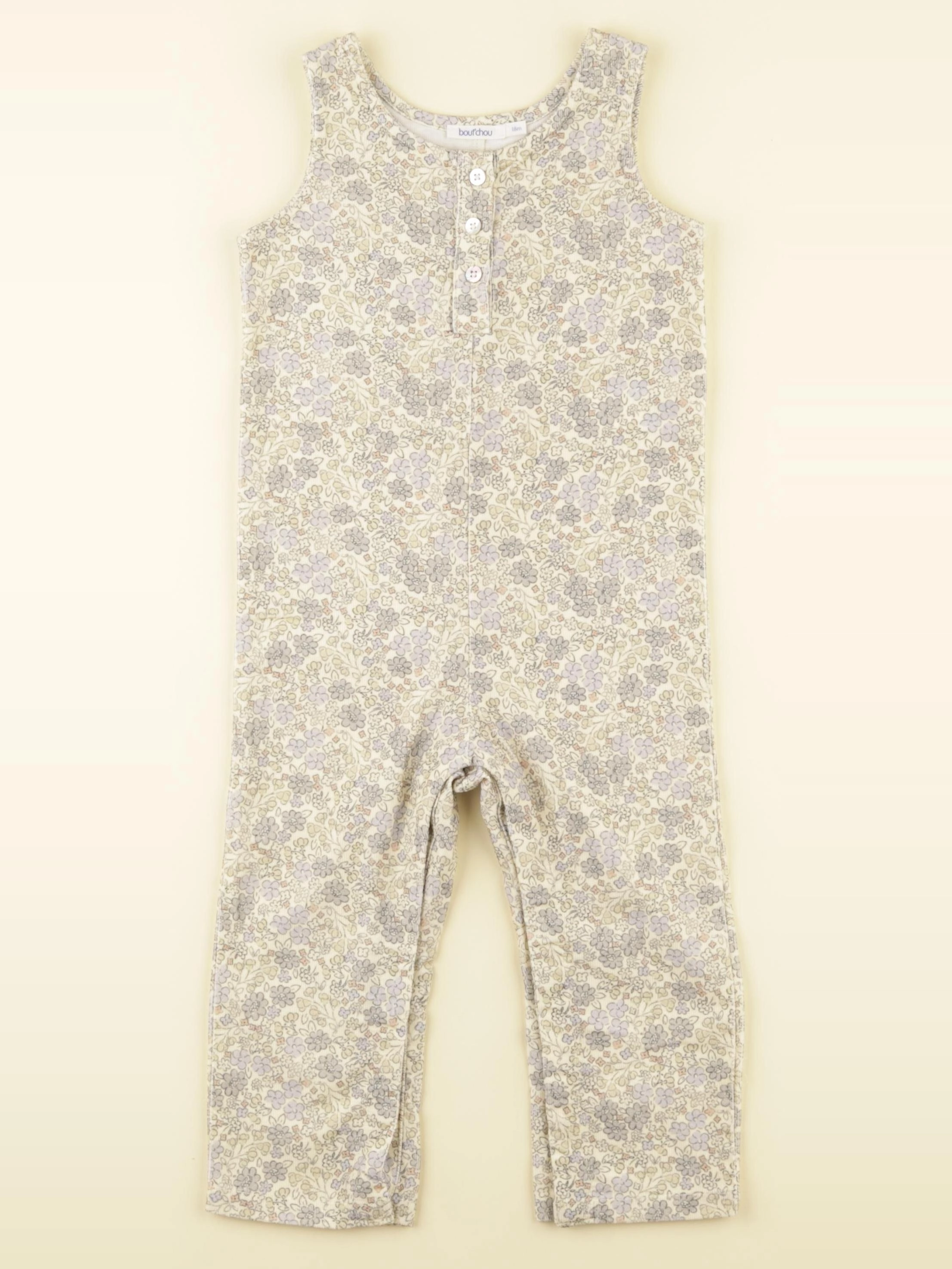 Boutchou - combinaison multicolore - 18 mois