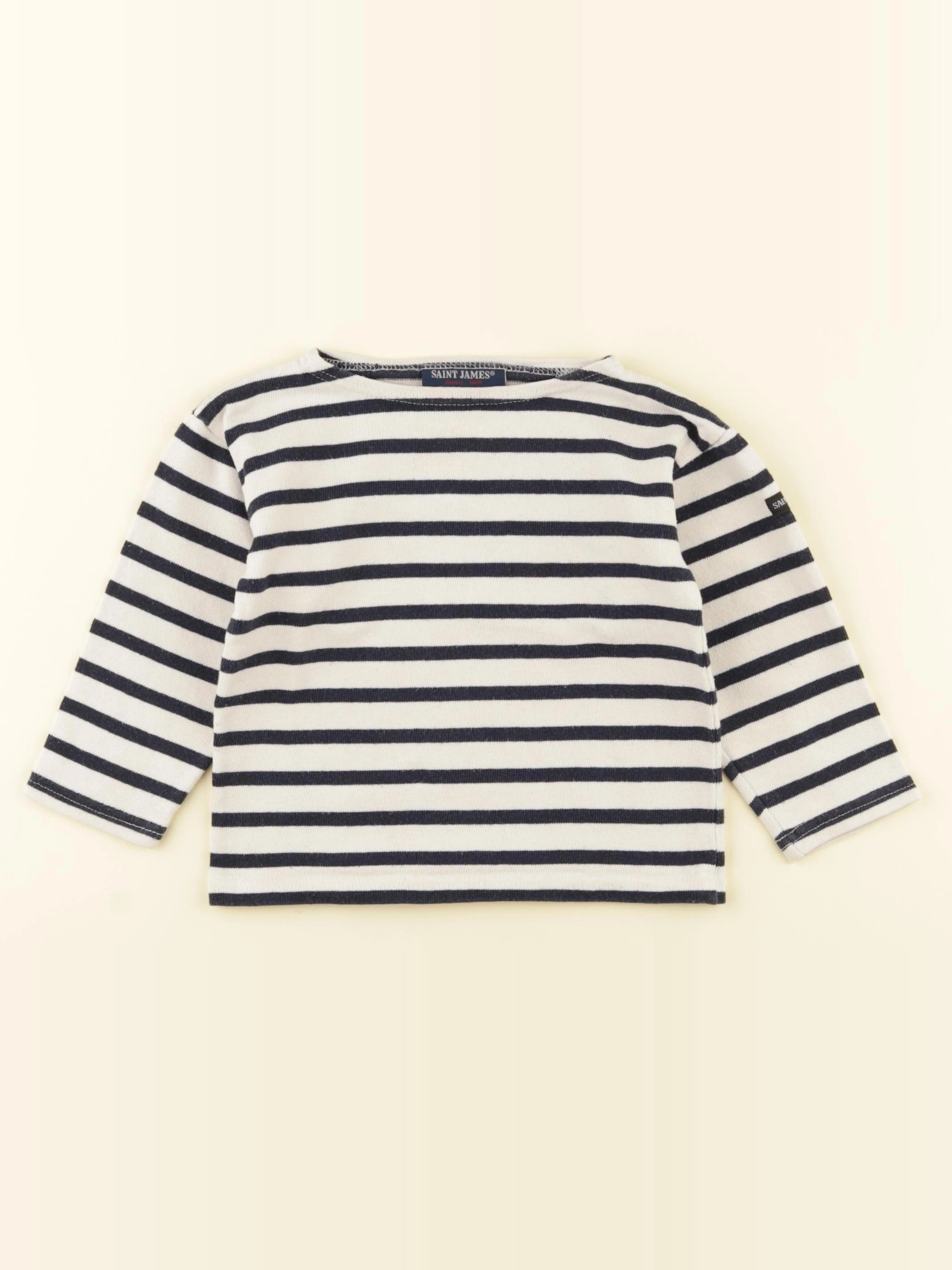 Saint James - tee-shirt bleu - 18 mois