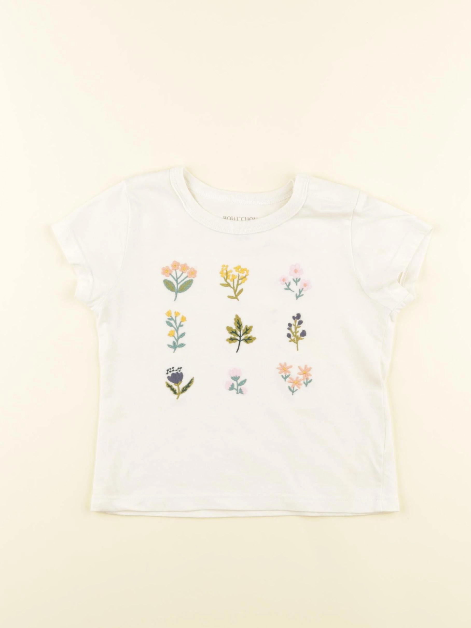 Boutchou - tee-shirt beige - 18 mois