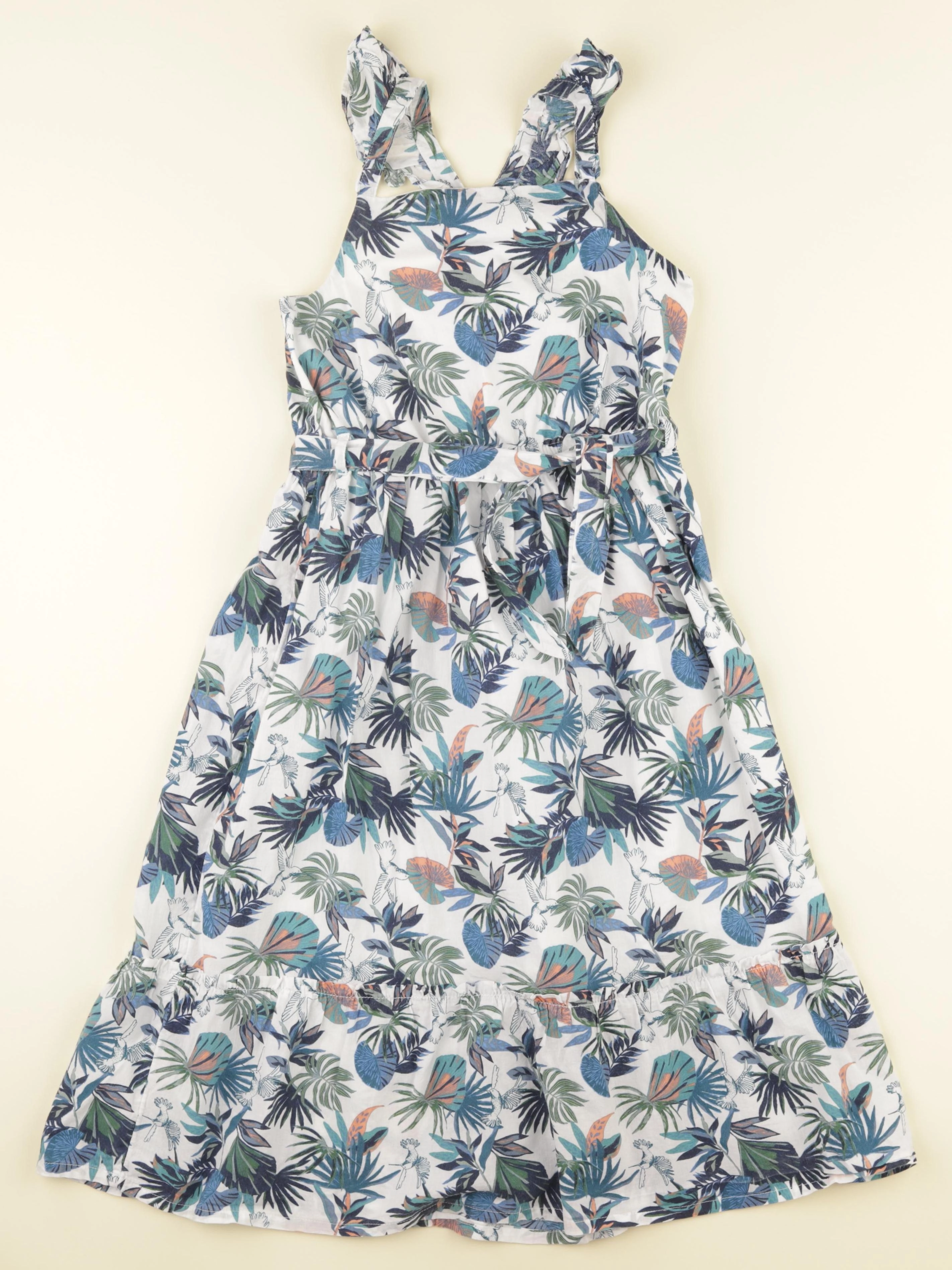 Vertbaudet - robe multicolore - 10 ans