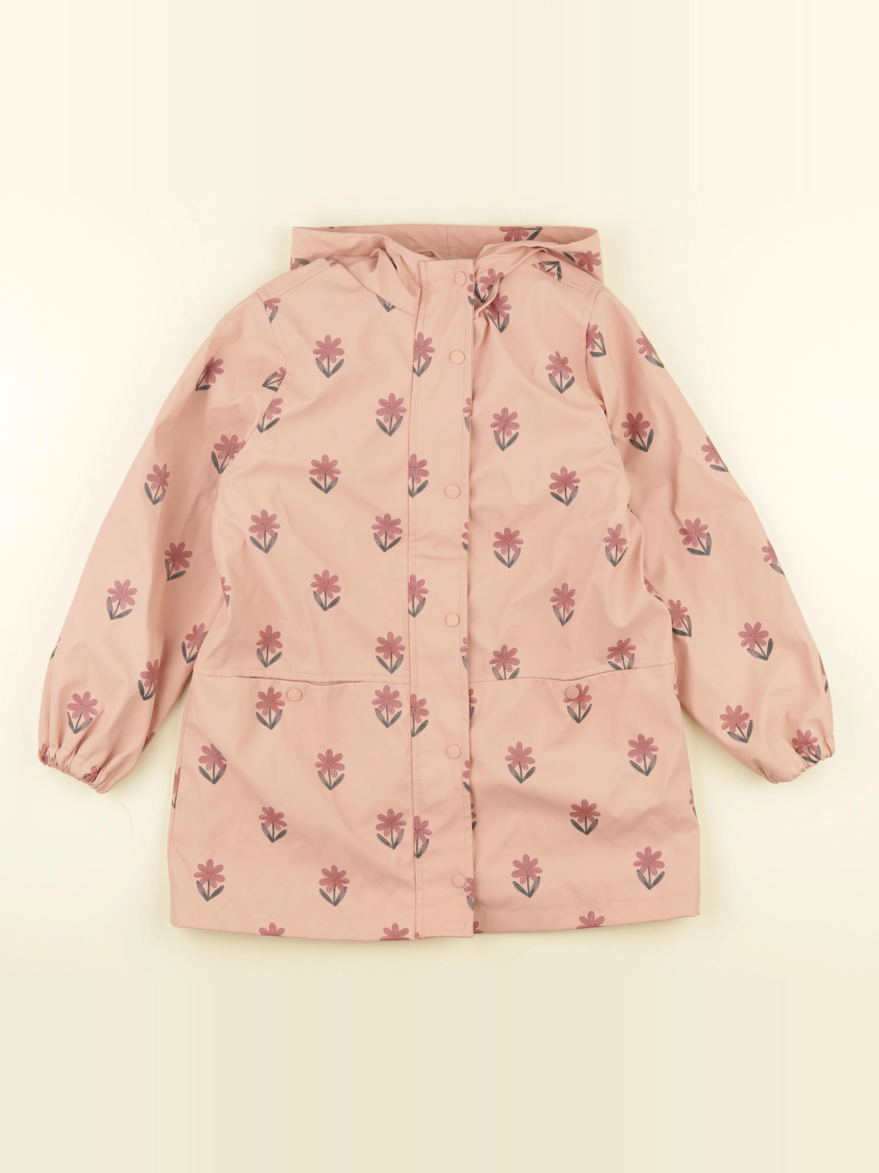 Vertbaudet - imperméable rose - 9 ans