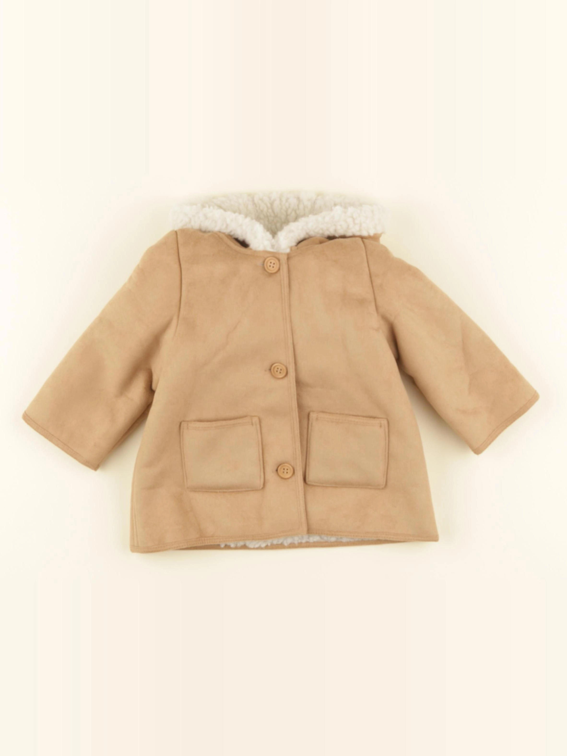 Natalys - manteau beige - 9 mois