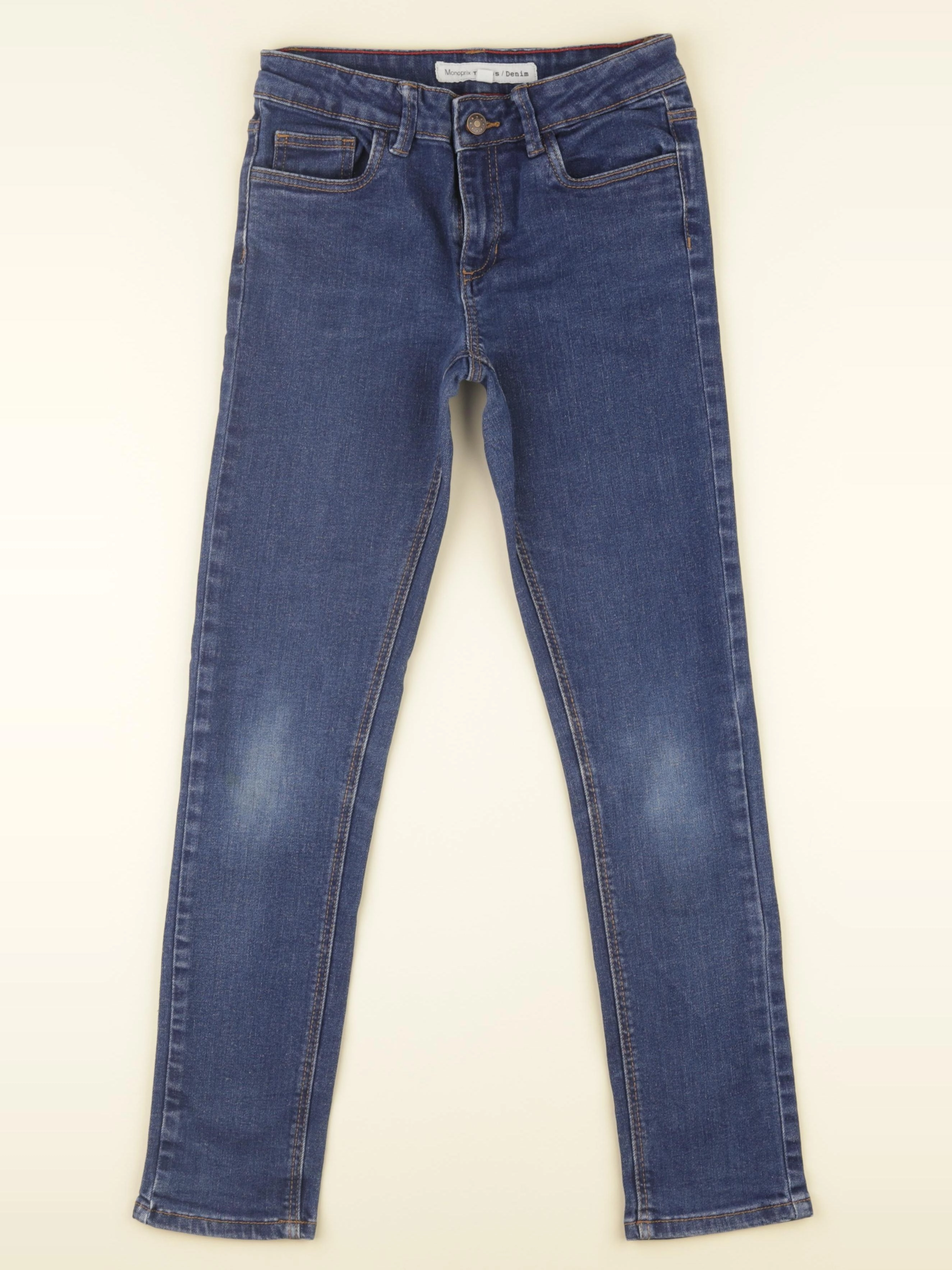 Monoprix - jean bleu - 10 ans
