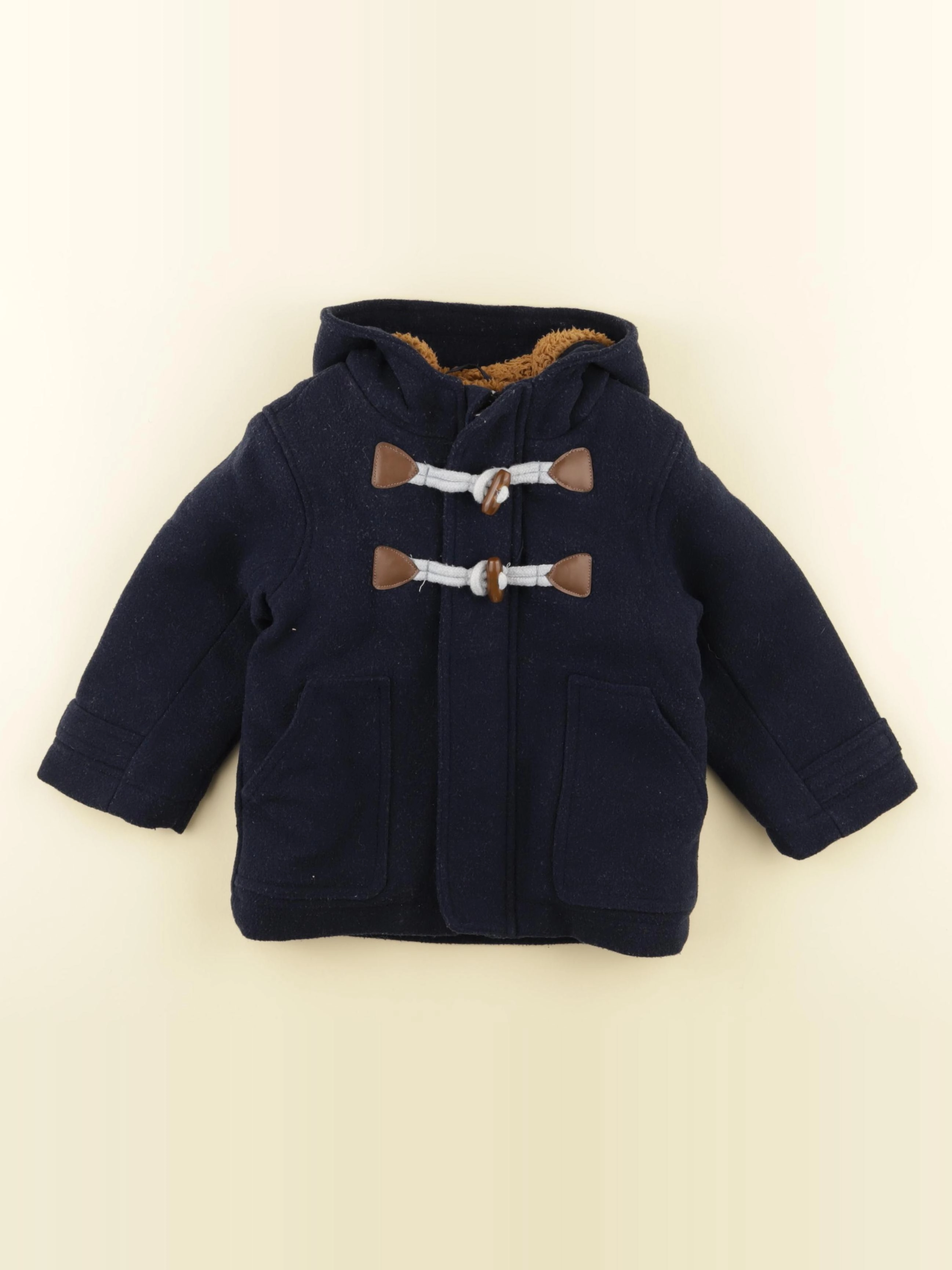 Vertbaudet - manteau bleu - 2 ans