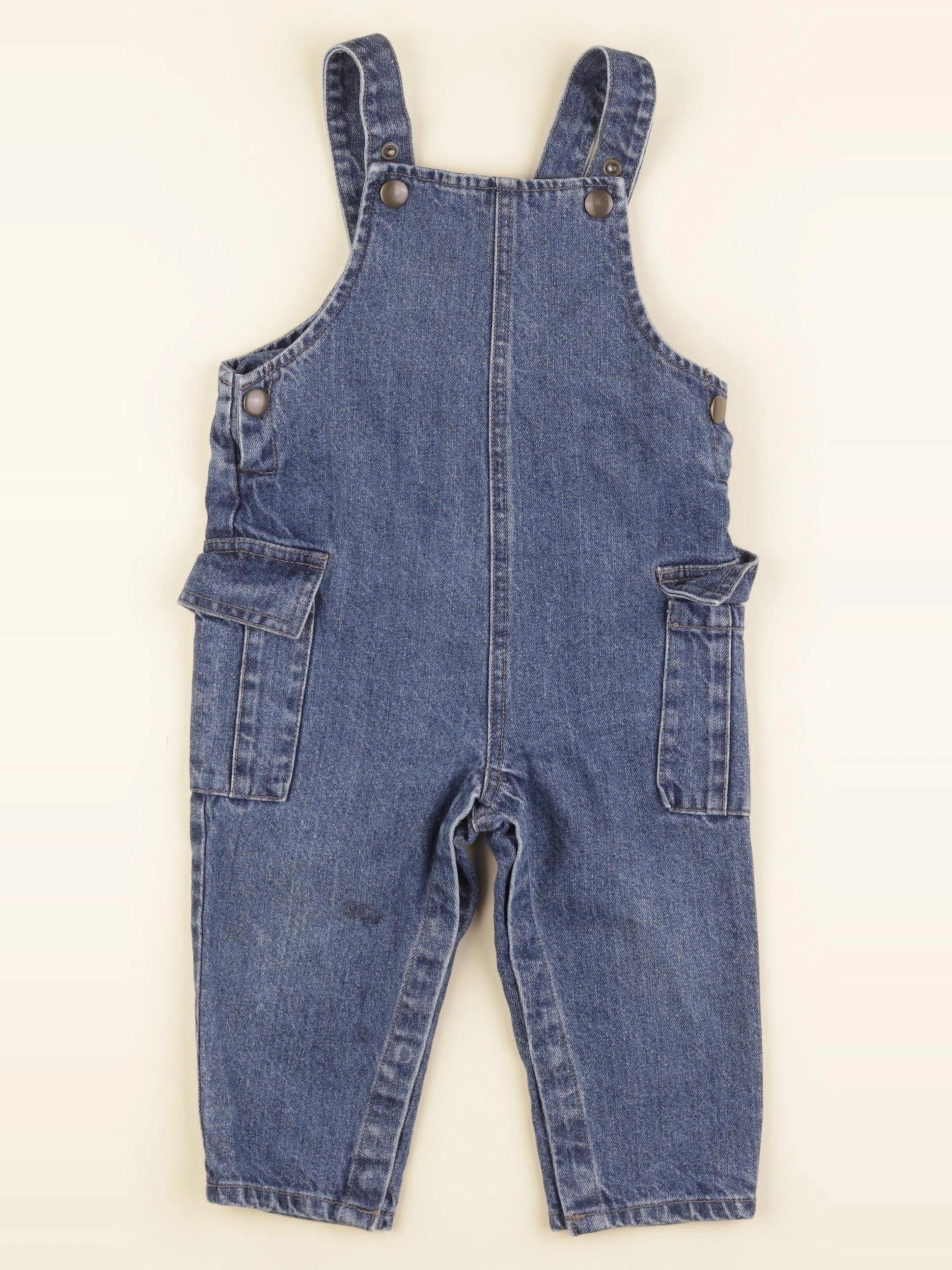 Boutchou - salopette bleu - 12 mois