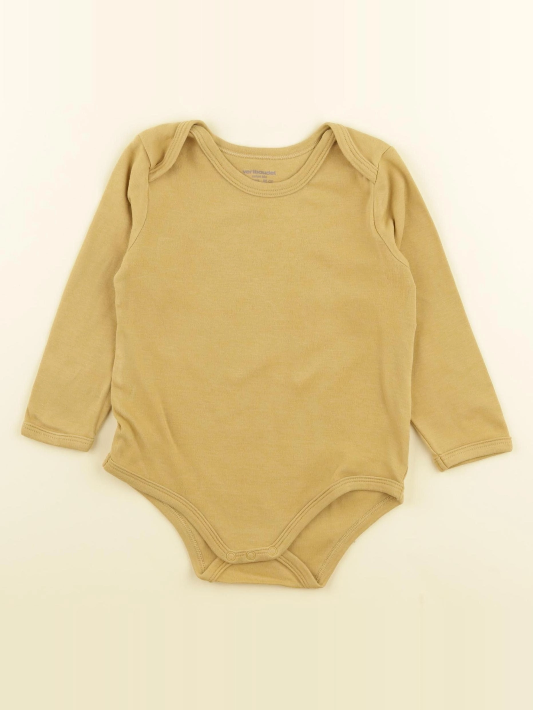 Vertbaudet - body jaune - 24 mois