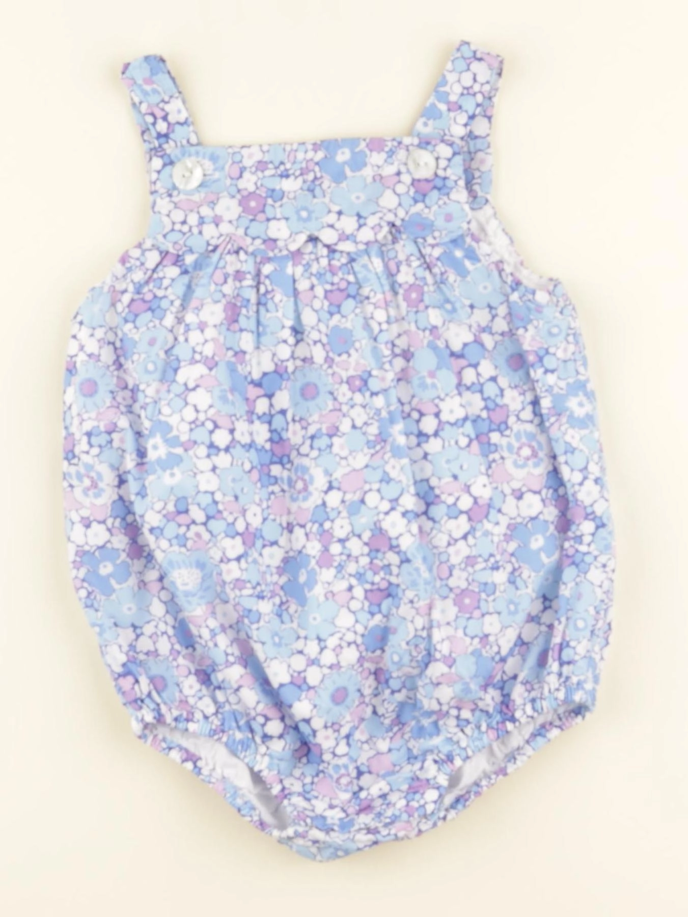 Jacadi - combinaison liberty bleu - 12 mois