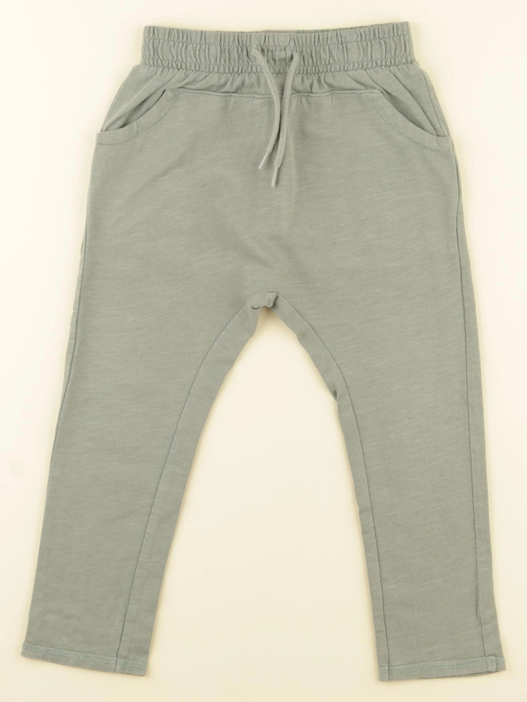 Vertbaudet - sarouel vert - 24 mois