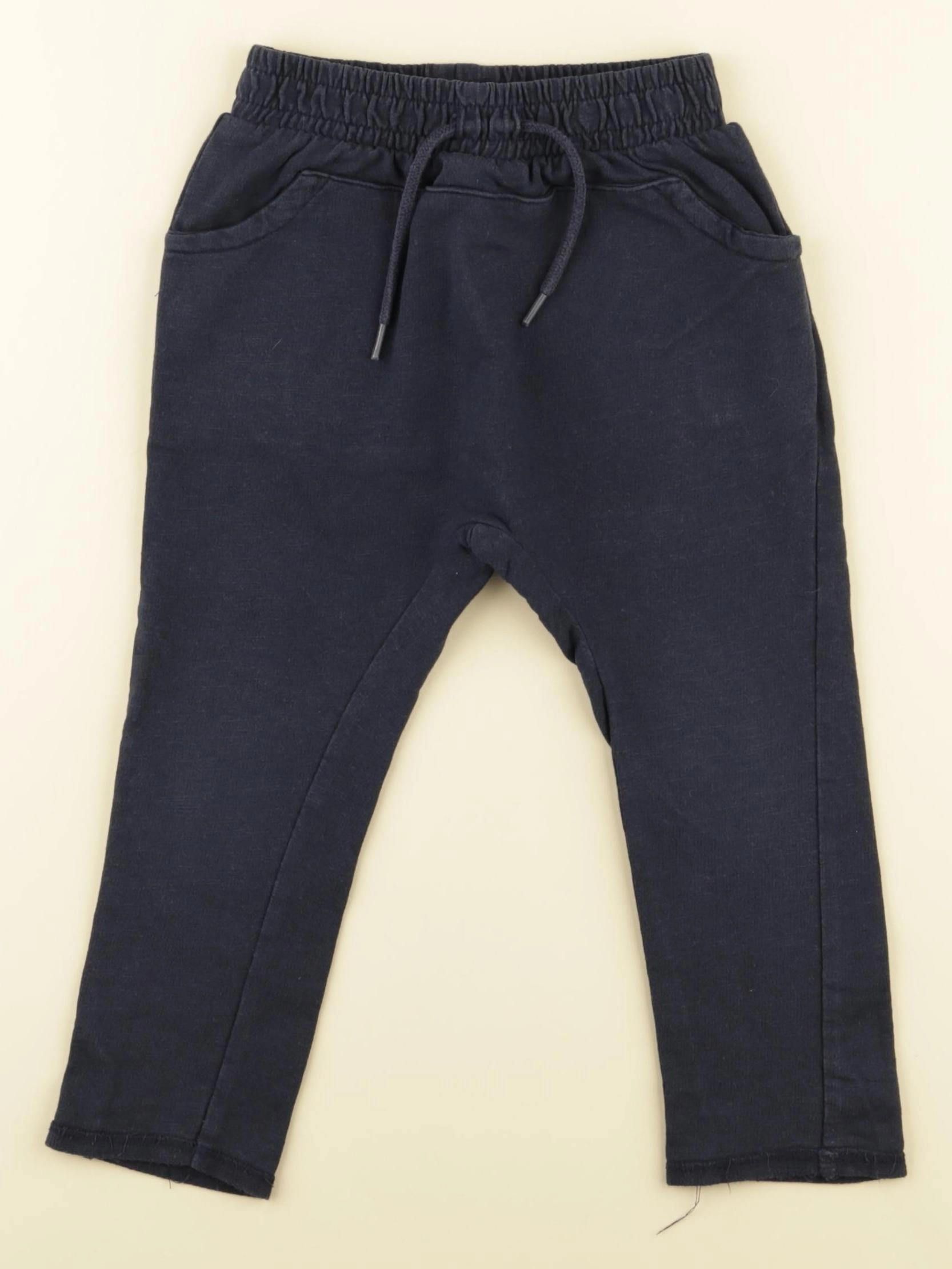 Vertbaudet - sarouel bleu - 24 mois