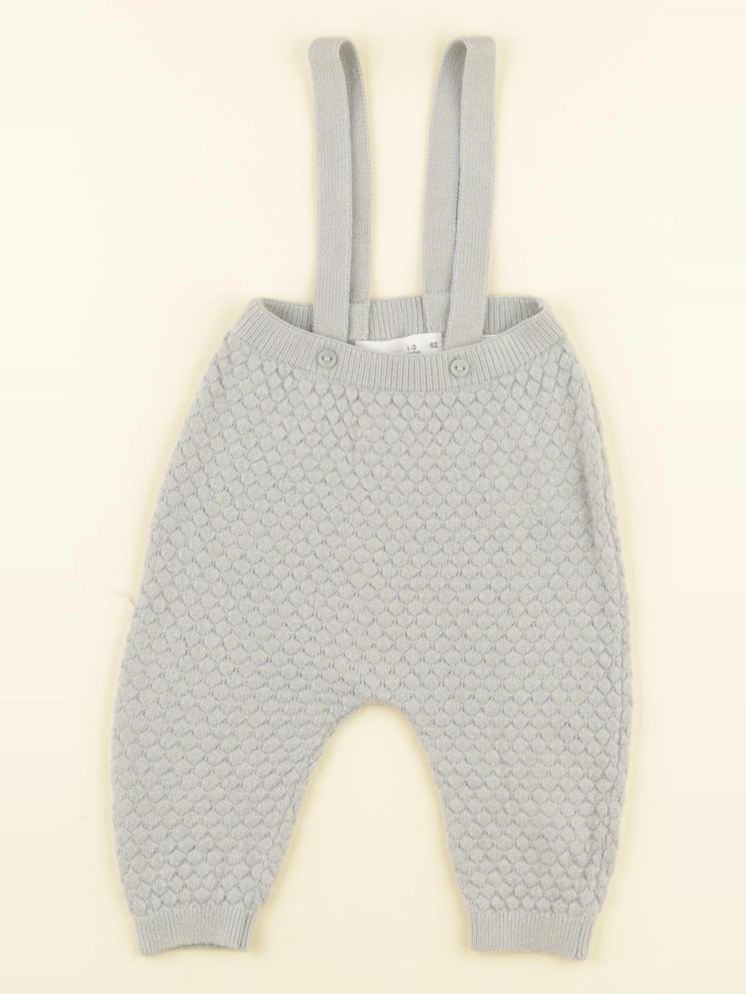 Zara - salopette bleu - 1/3 mois