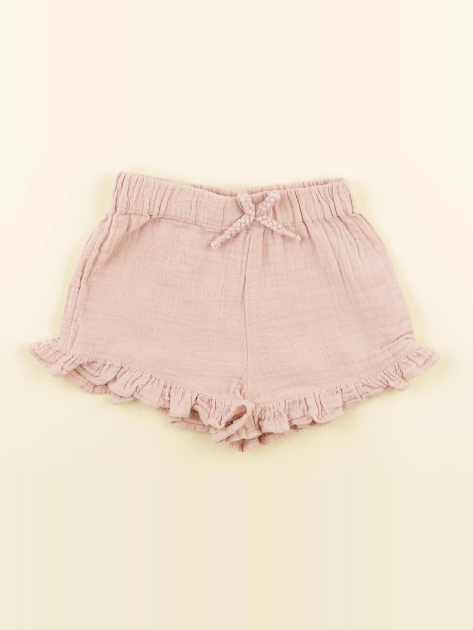 Vertbaudet - short rose - 12 mois