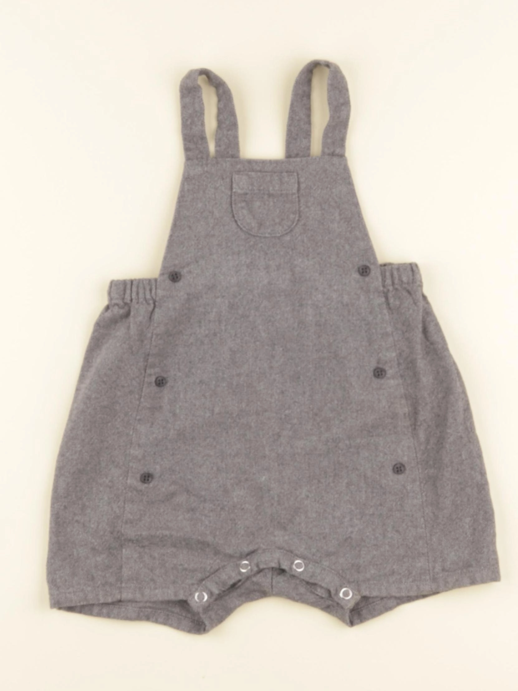 Cyrillus - salopette gris - 18 mois