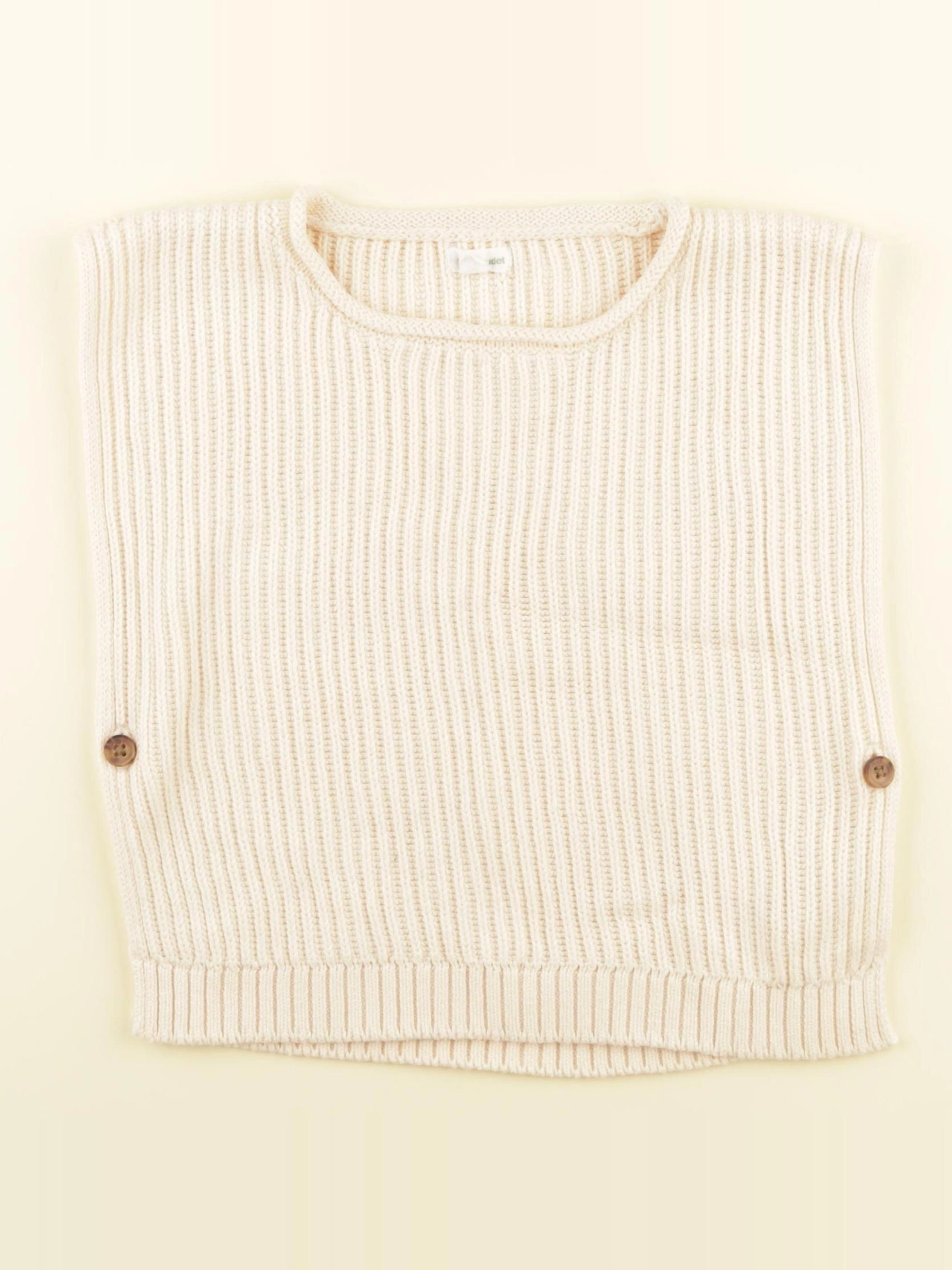 Vertbaudet - pull beige - 36 mois