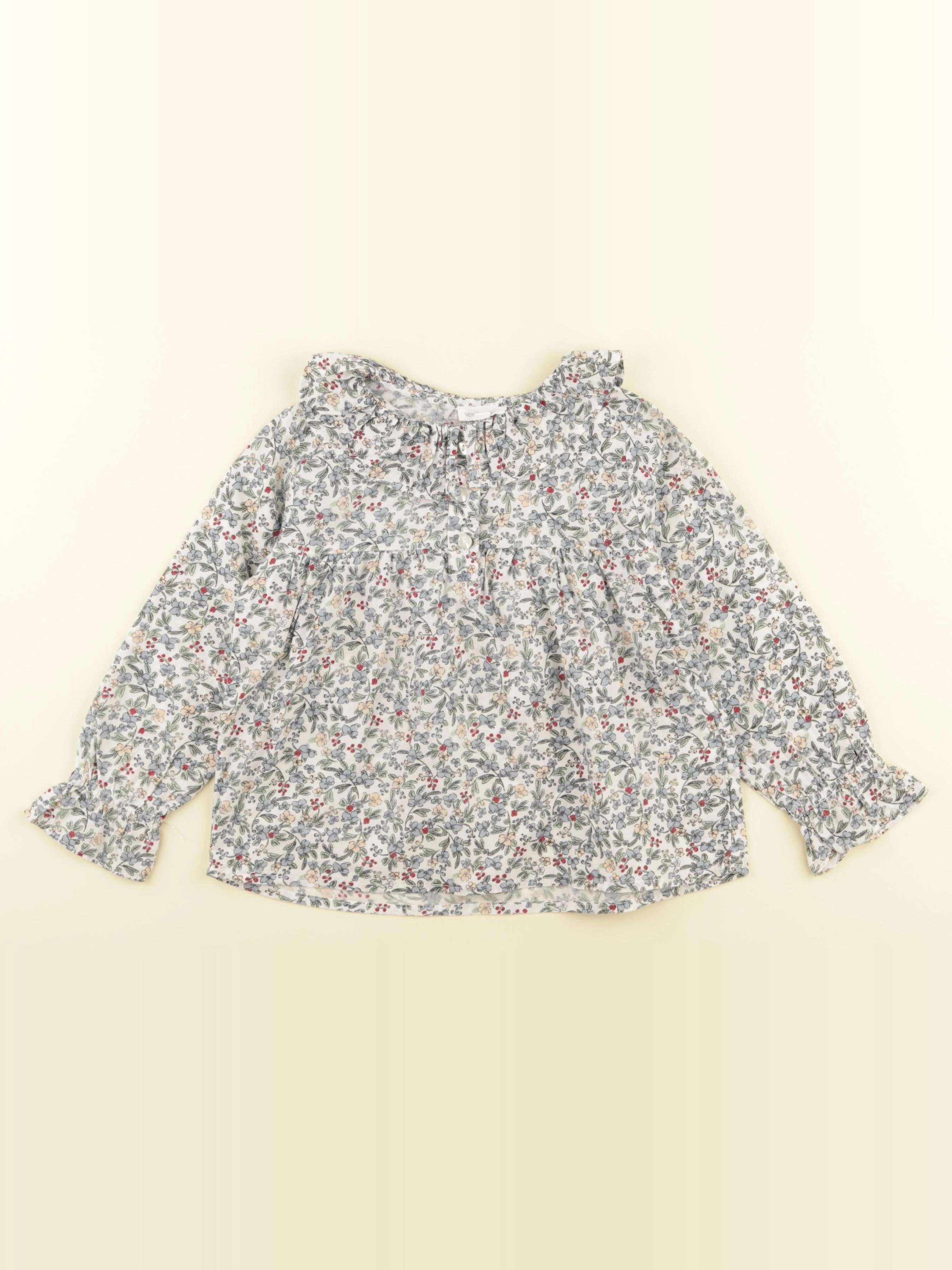 Vertbaudet - blouse multicolore - 4 ans