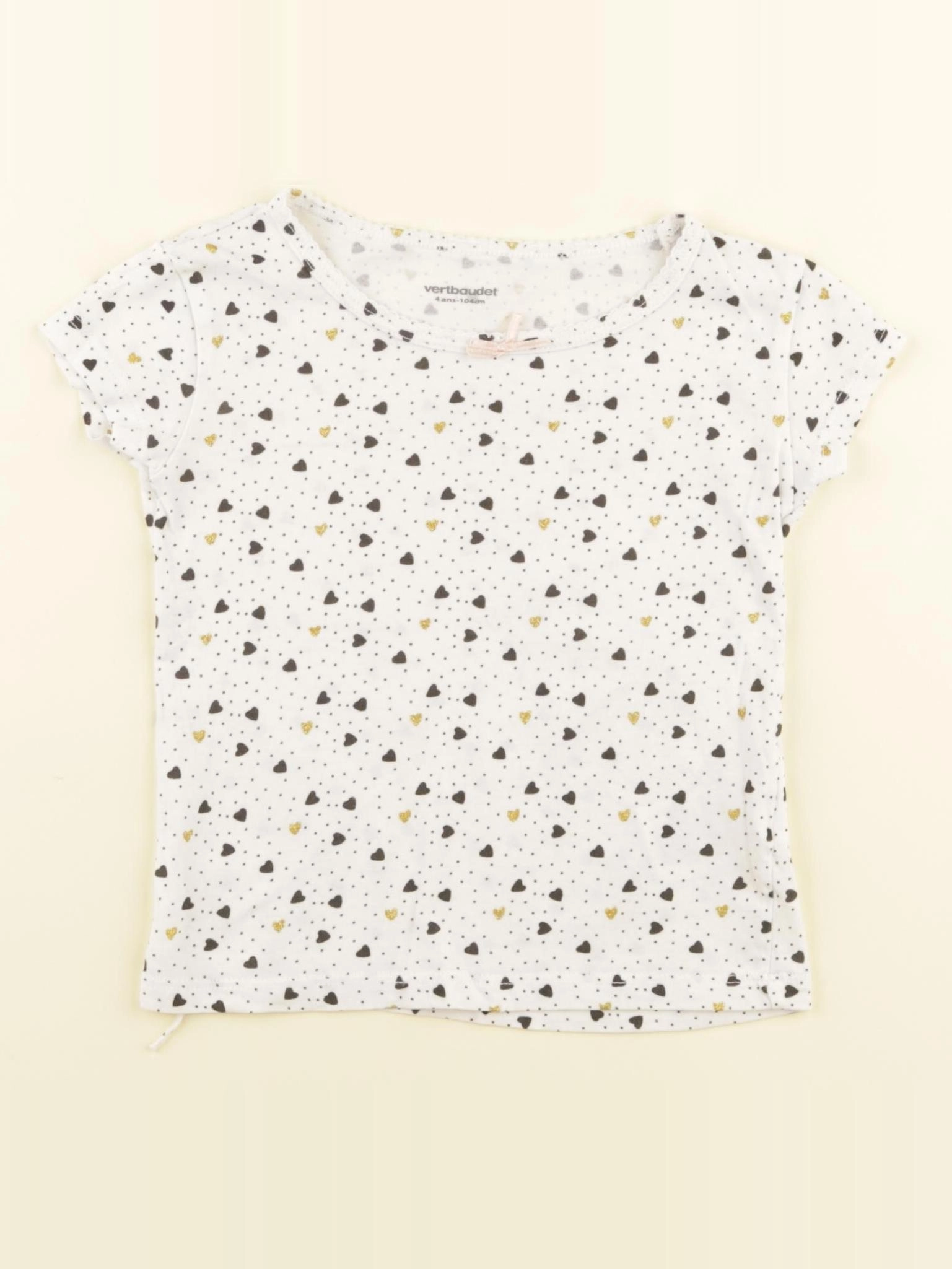 Vertbaudet - maillot de corps multicolore - 4 ans