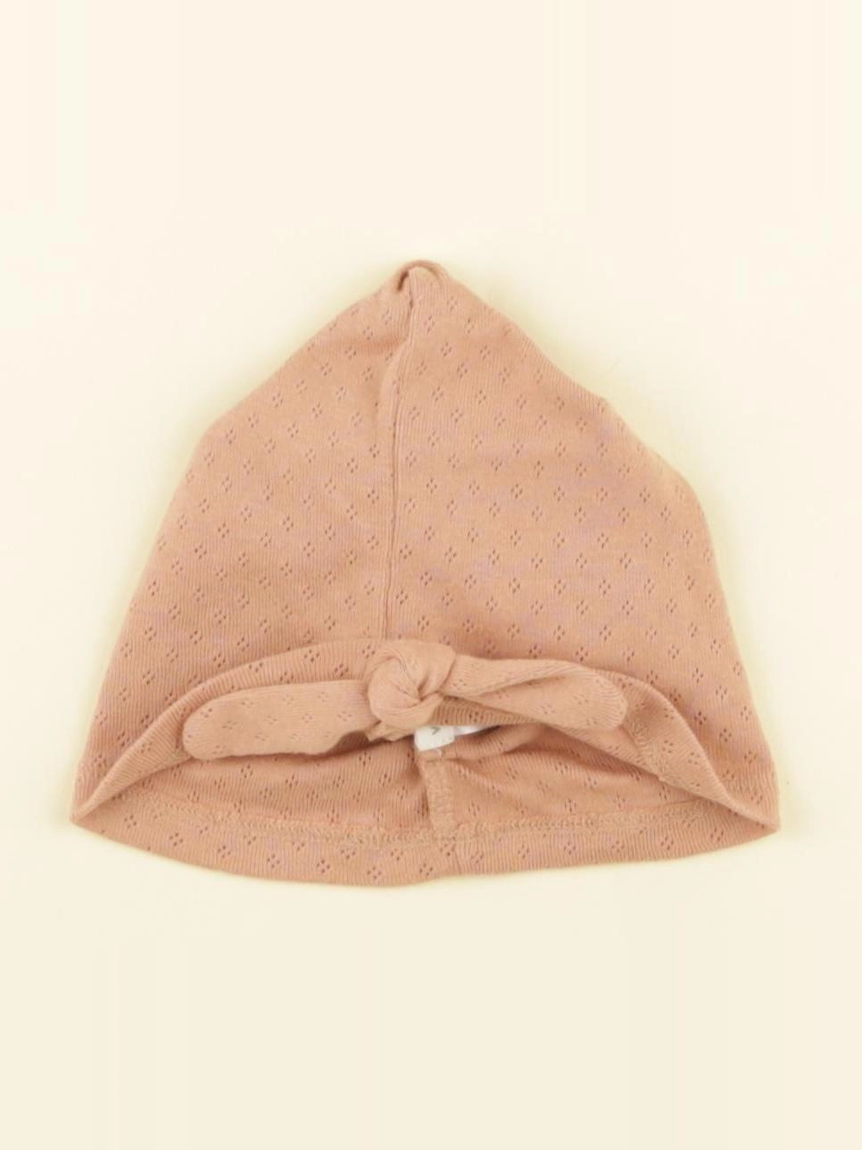 Vertbaudet - bonnet de naissance beige - 3/6 mois