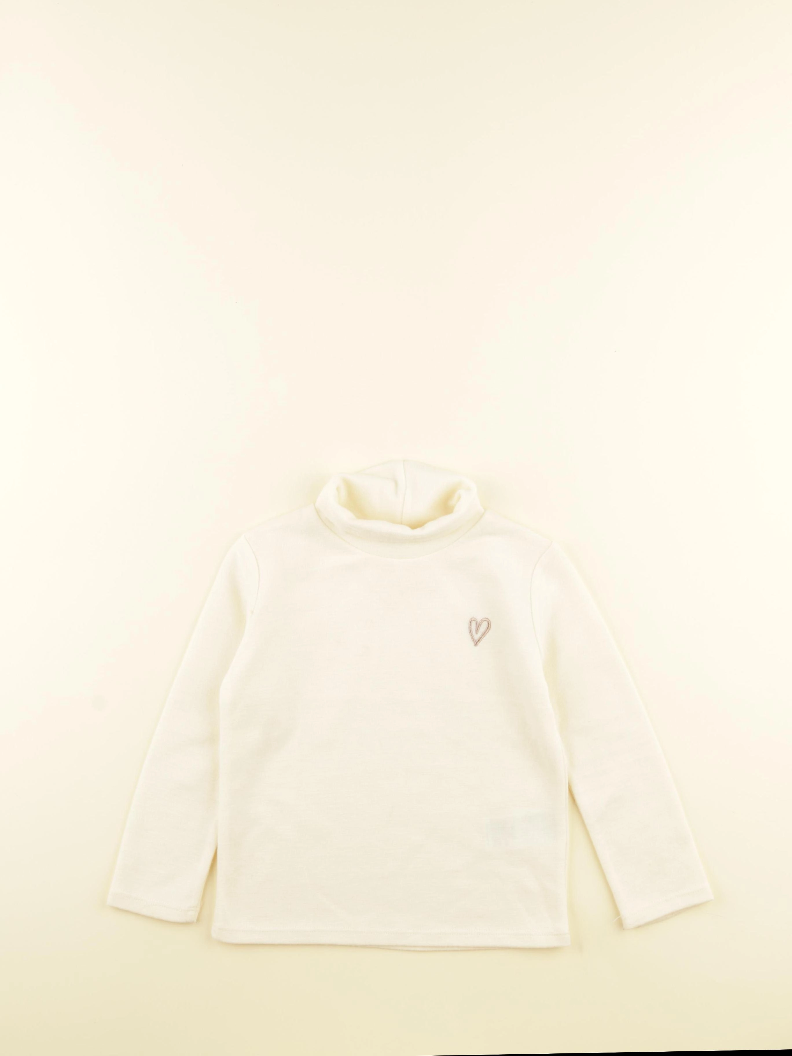 Vertbaudet - sous-pull beige - 4 ans