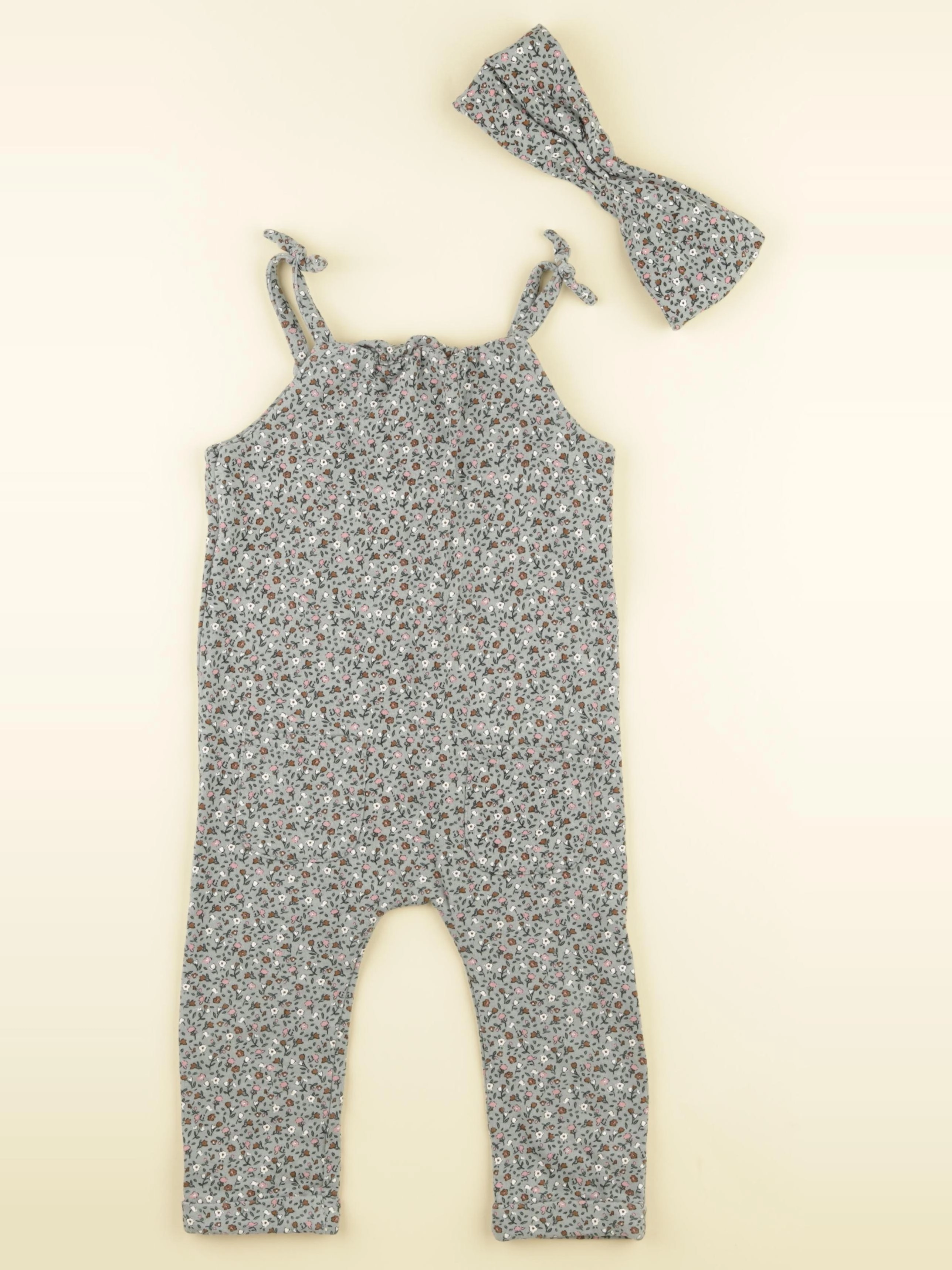 Vertbaudet - combinaison bleu - 2 ans