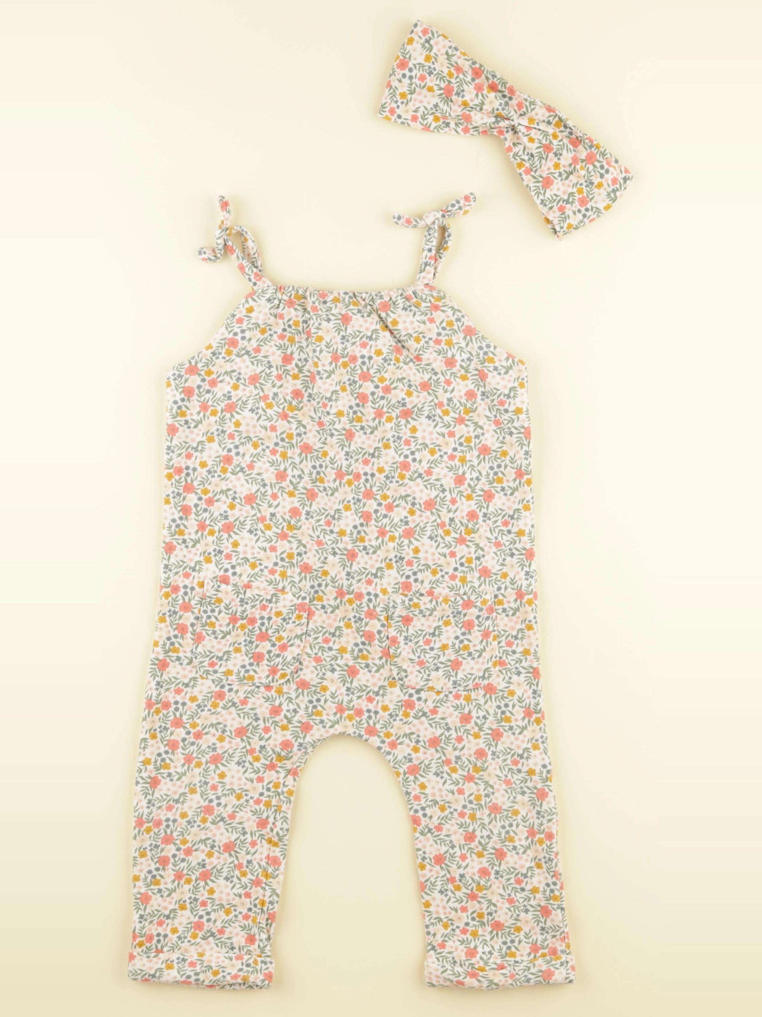 Vertbaudet - combinaison multicolore - 2 ans