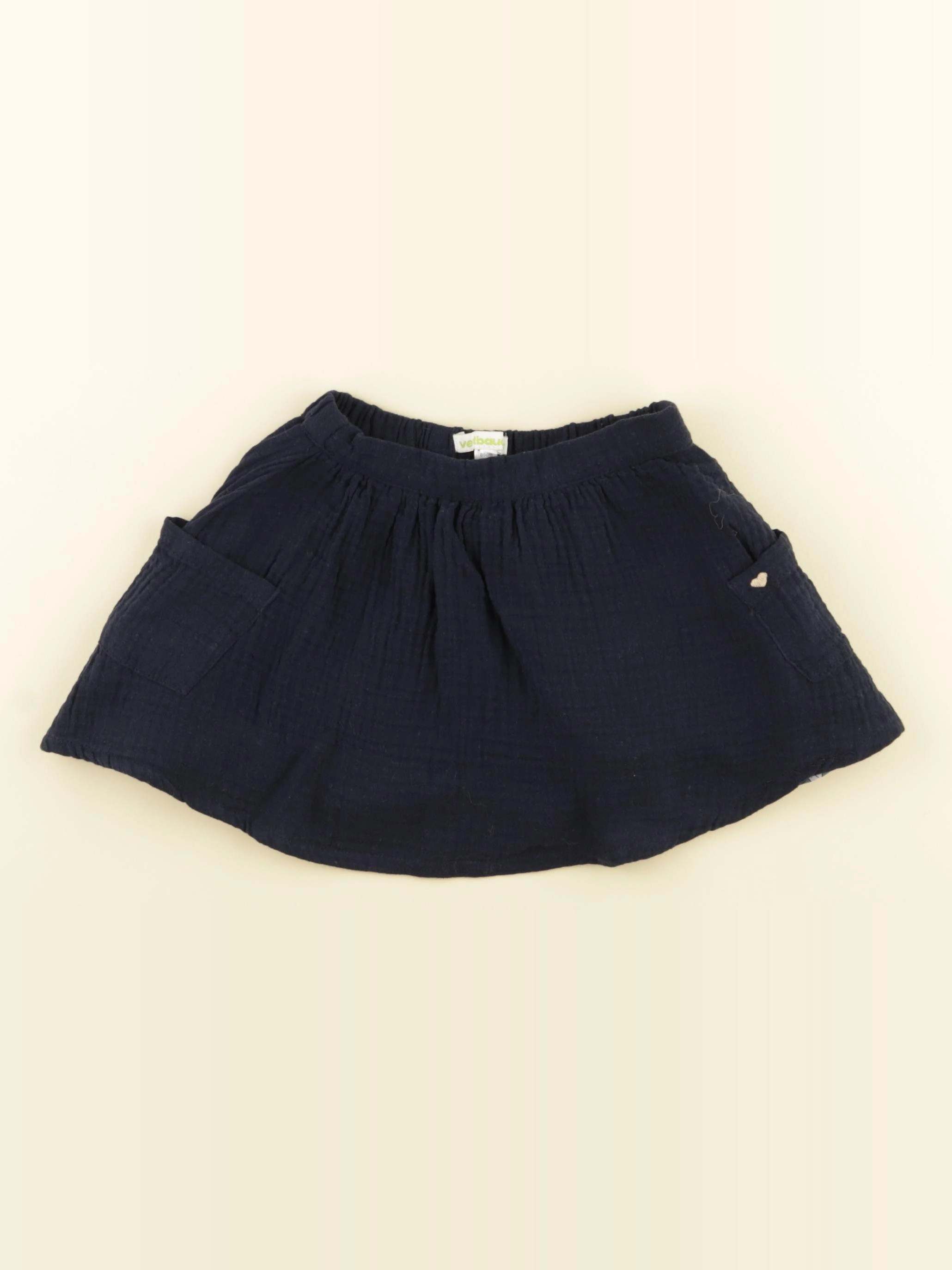 Vertbaudet - jupe bleu - 2 ans