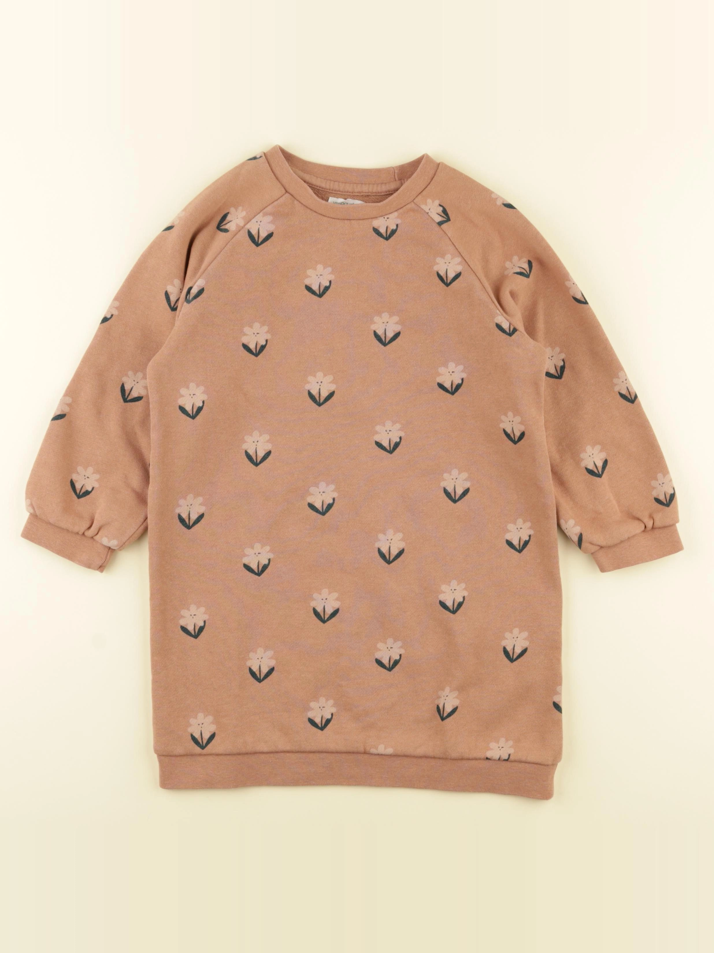 Vertbaudet - robe marron - 5 ans