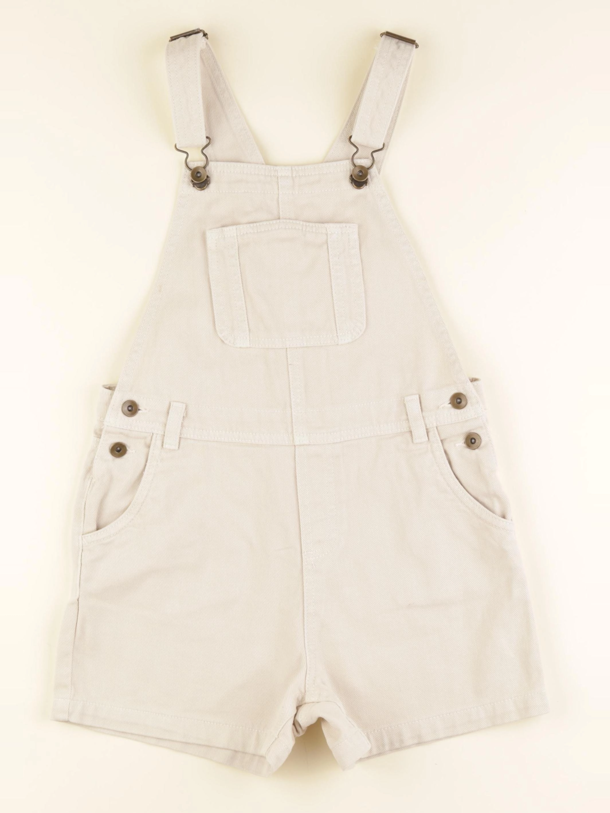 Monoprix - salopette beige - 10 ans