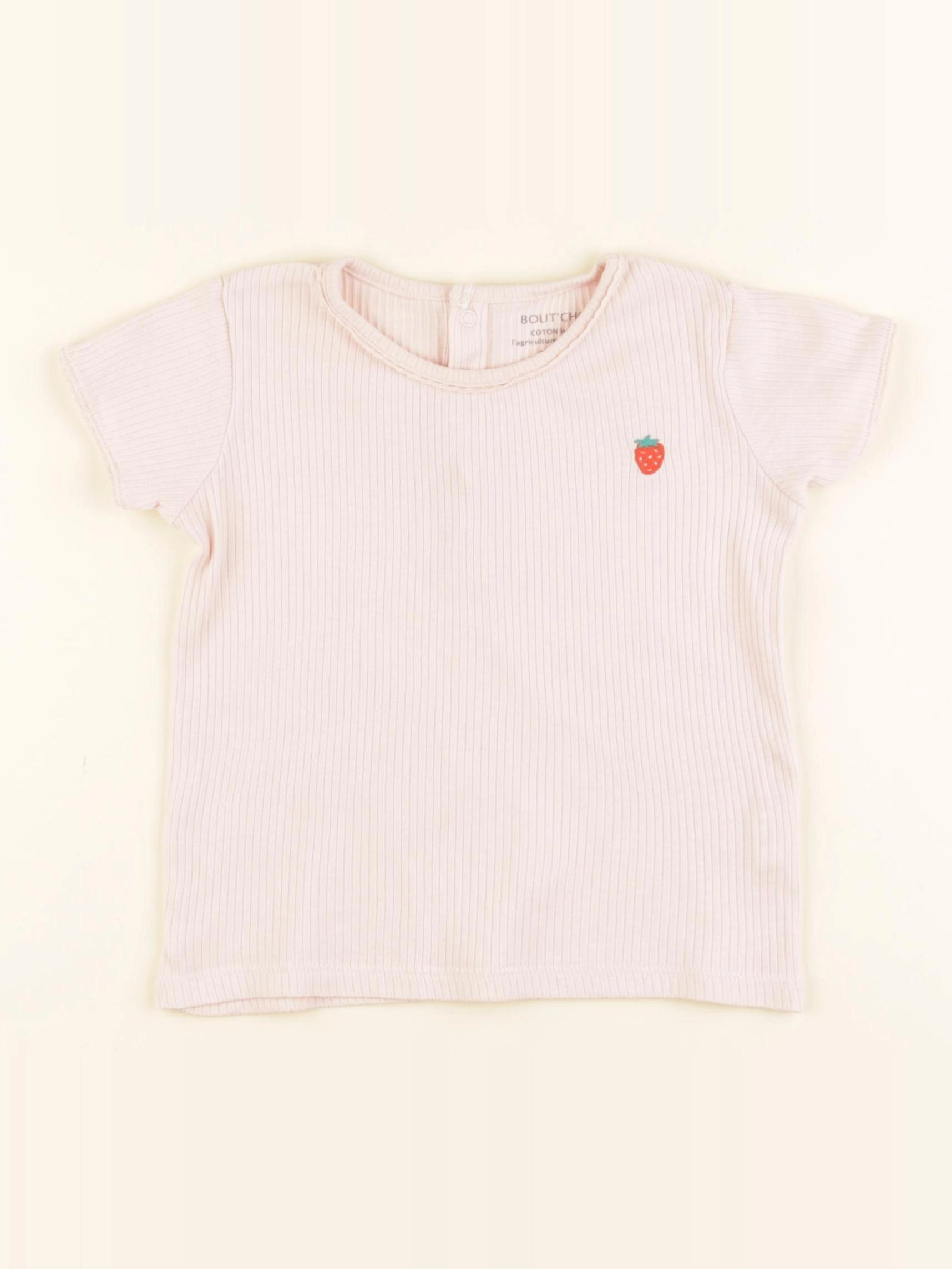 Boutchou - tee-shirt rose - 36 mois