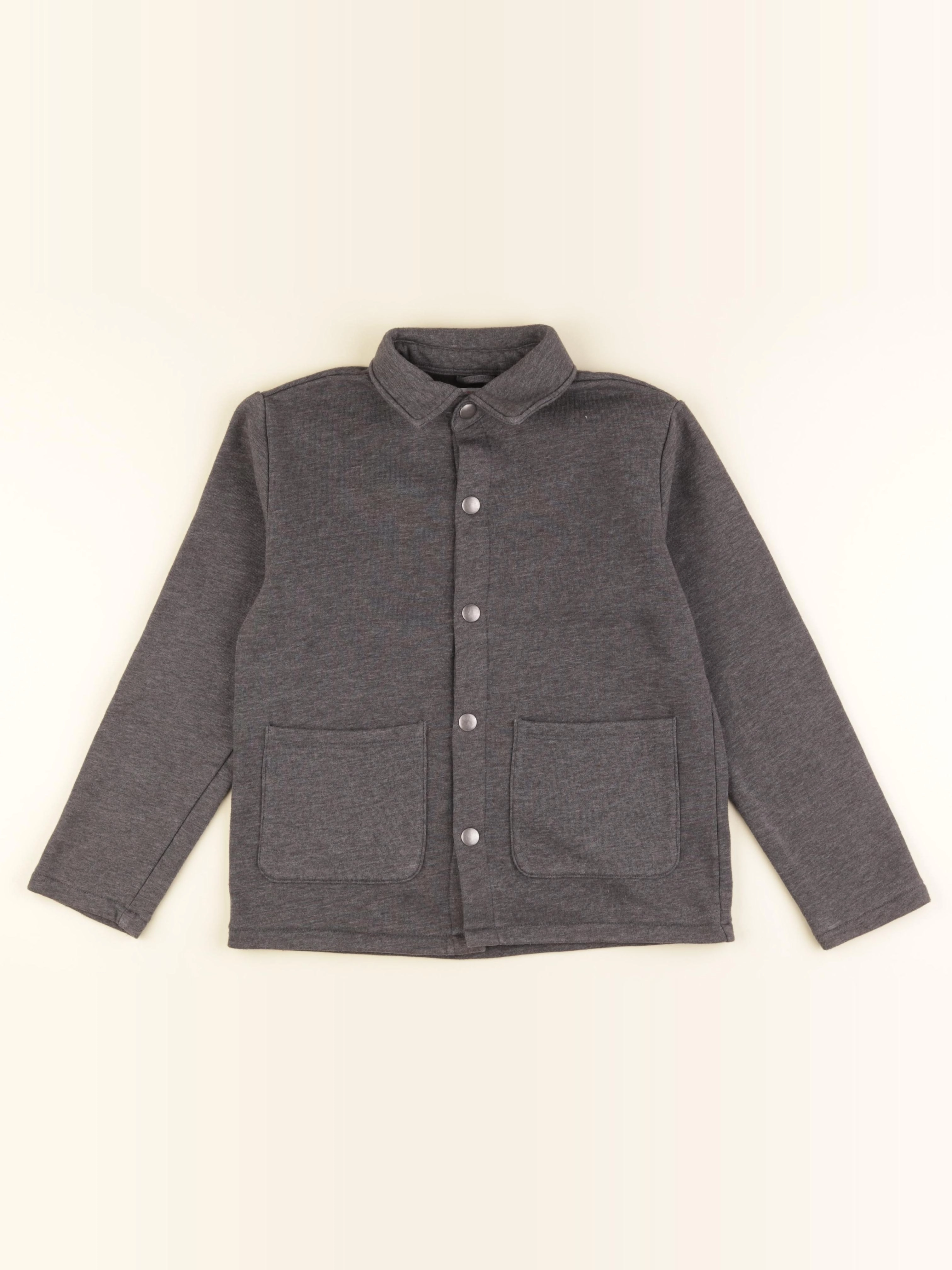 Monoprix - veste gris - 8 ans