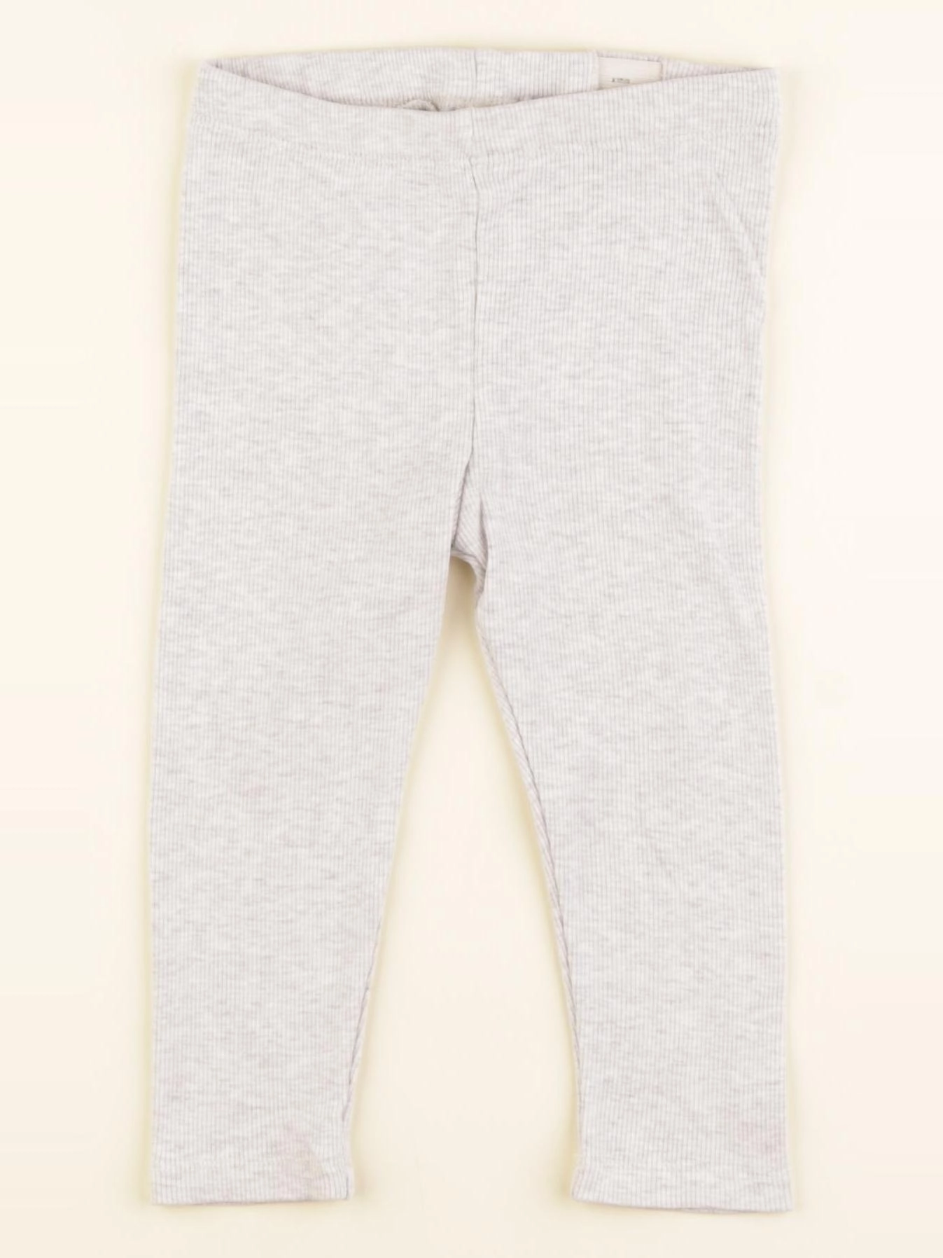 H&M - legging beige - 12/18 mois