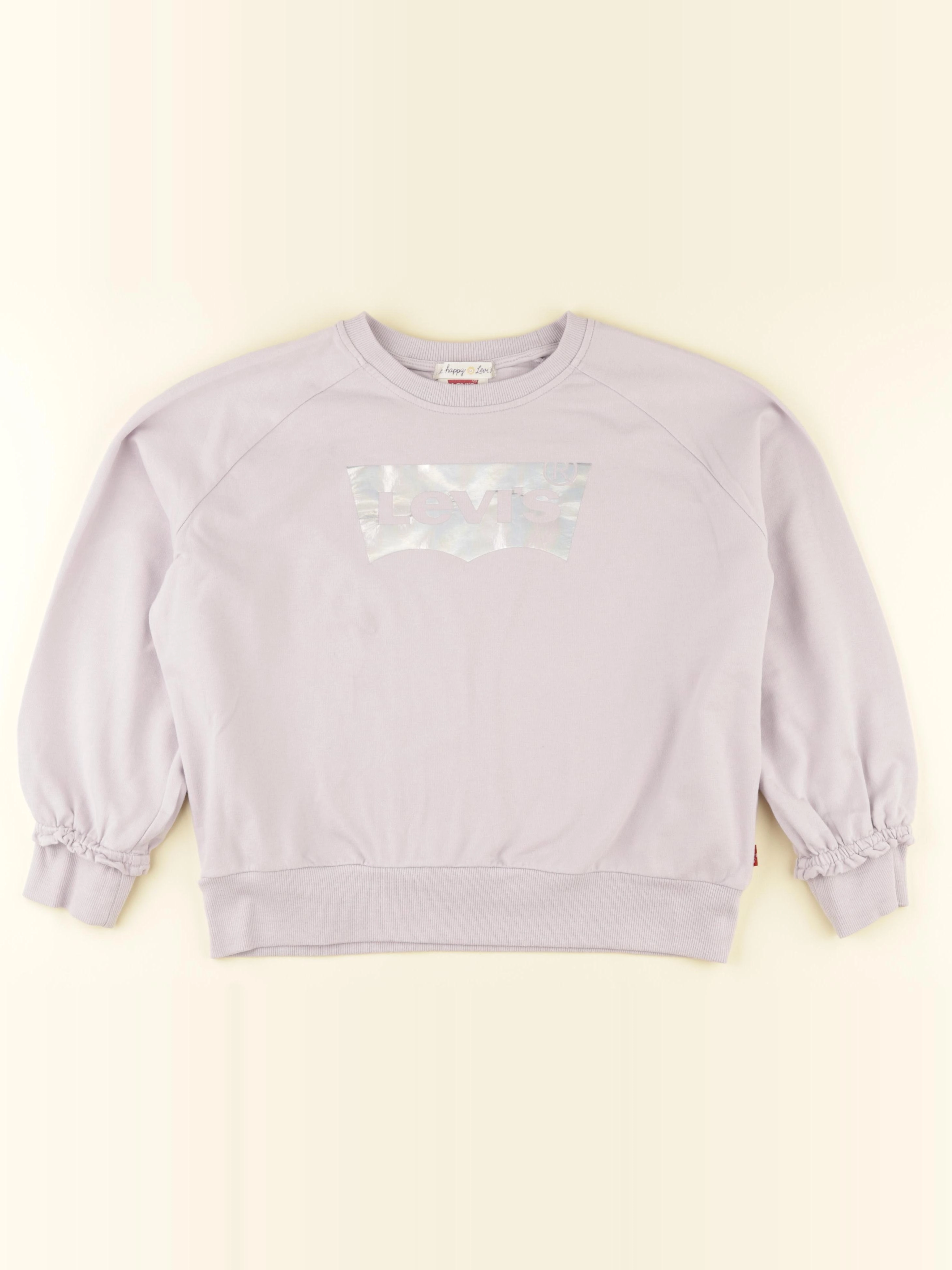 Levi's - sweat violet, argent - 10 ans