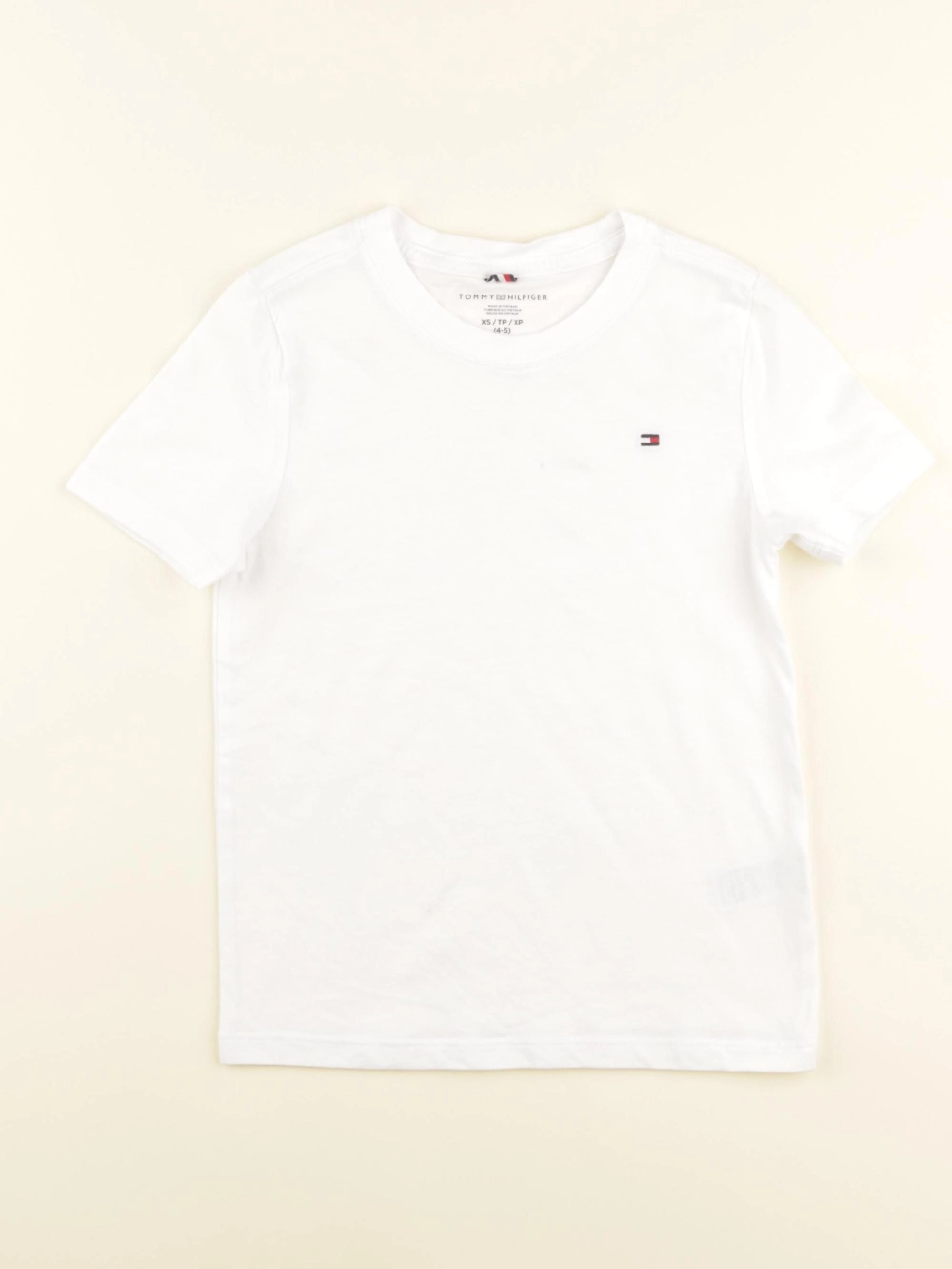 Tommy Hilfiger - tee-shirt blanc - 4/5 ans