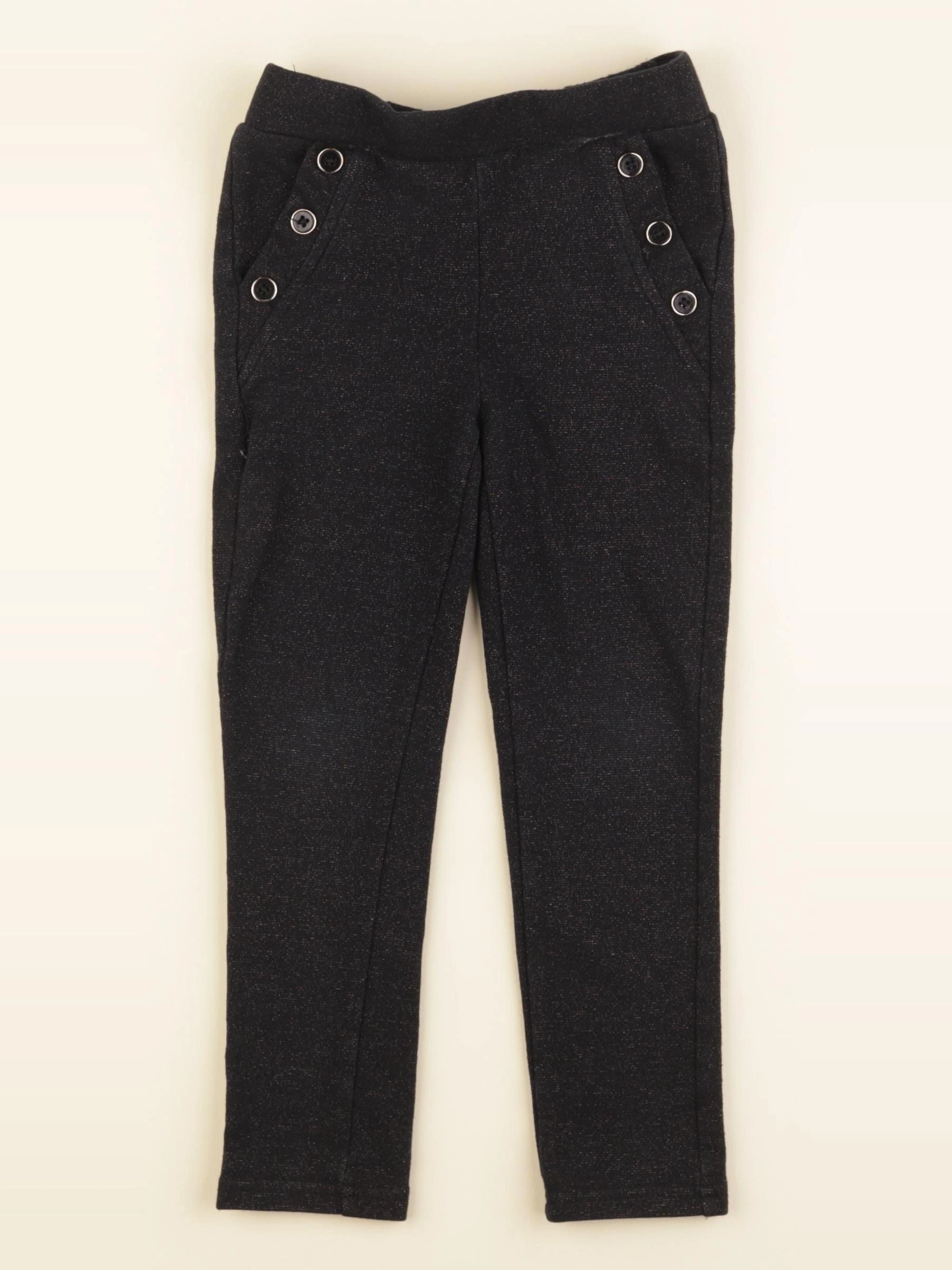 Tape à l'oeil - jegging noir, or - 4 ans