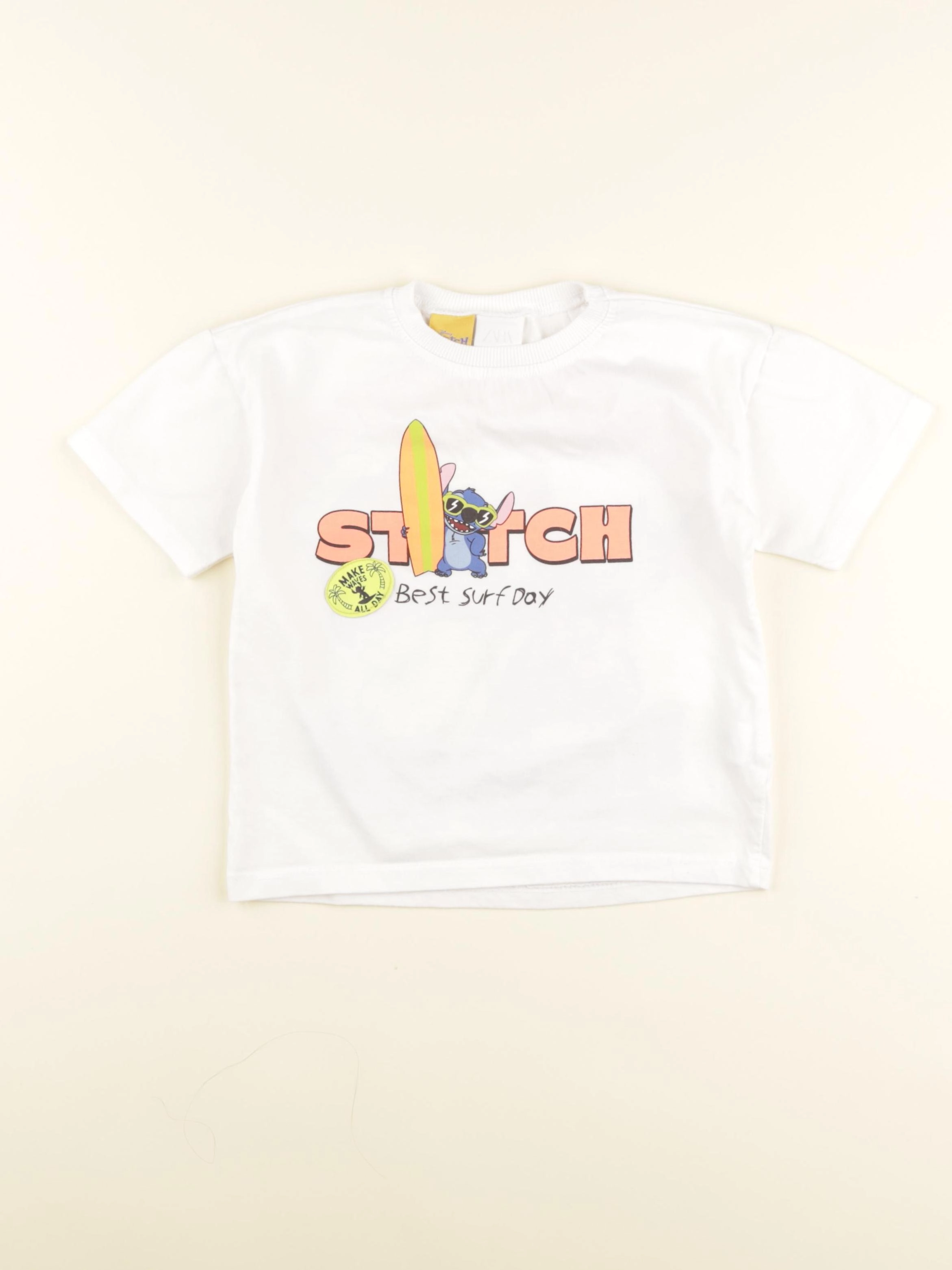 Zara - tee-shirt blanc - 4 ans