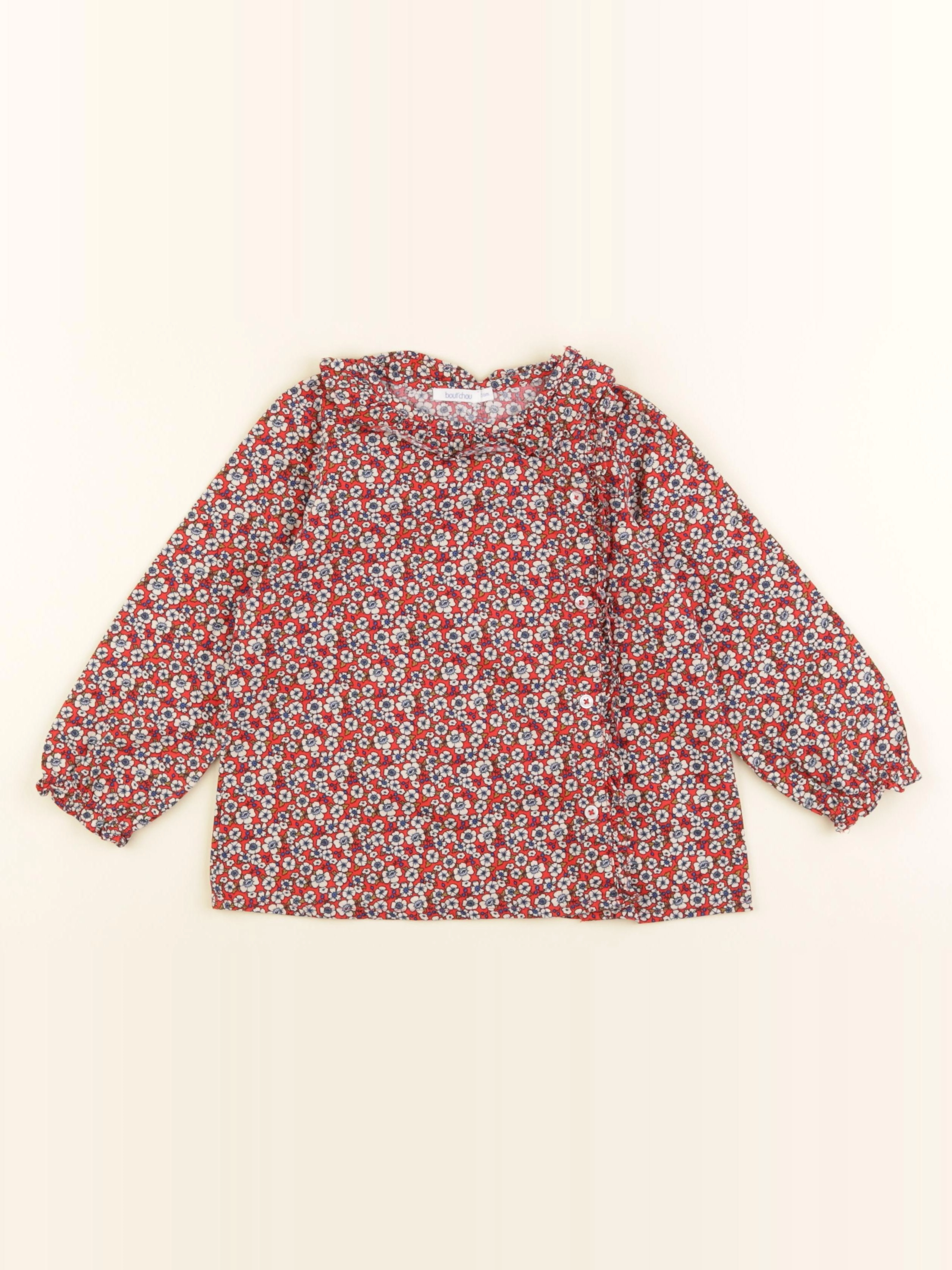 Boutchou - blouse multicolore - 36 mois