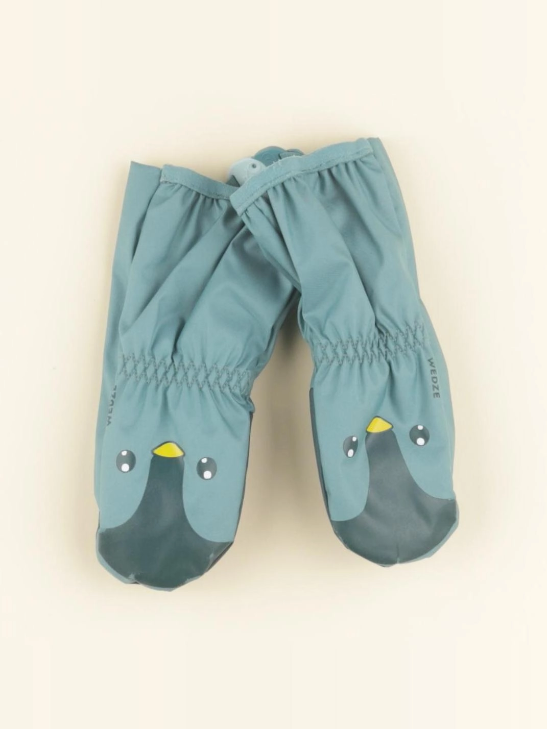 Decathlon ski - moufles vert - 2/3 ans