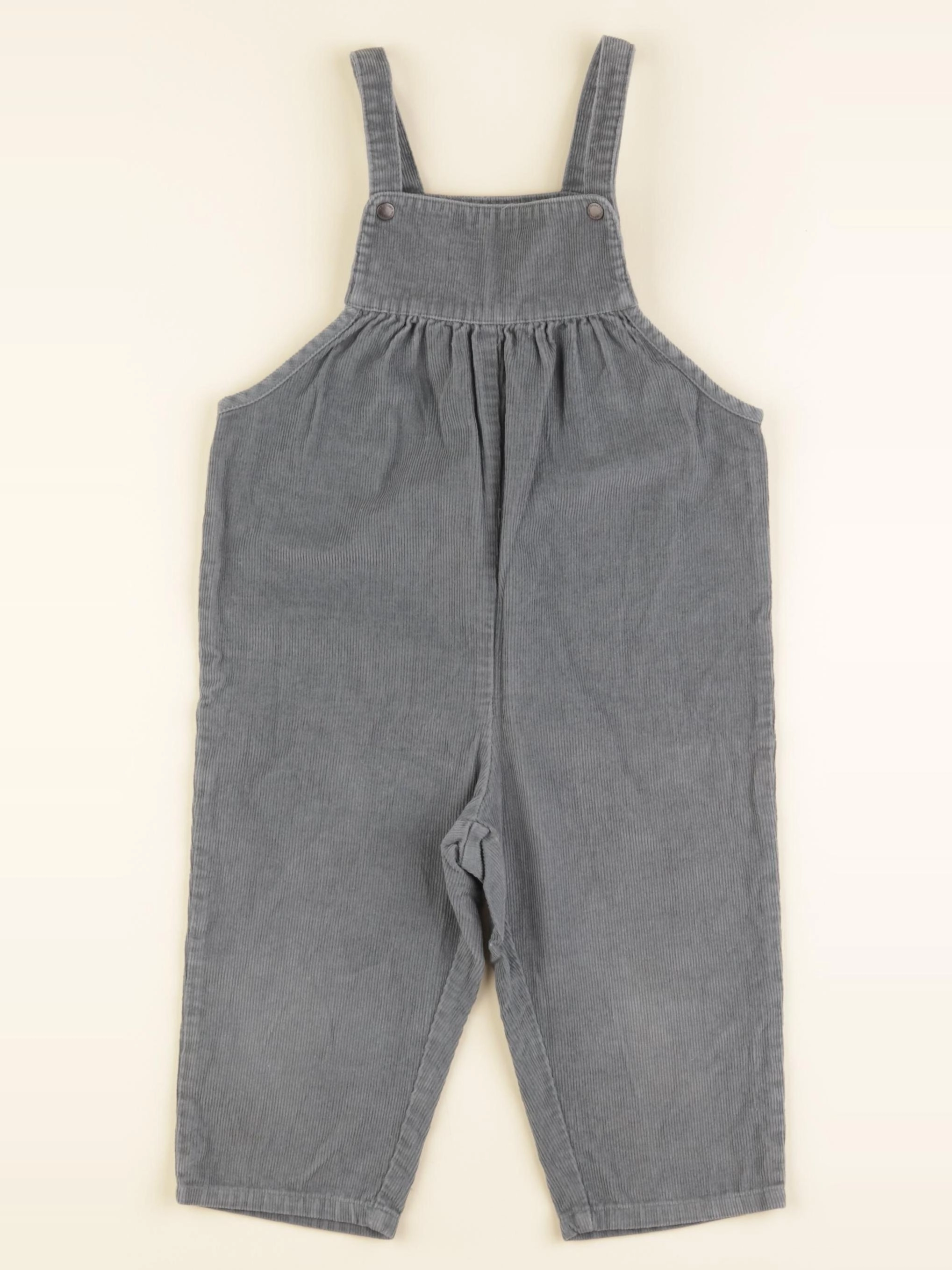 Vertbaudet - salopette vert - 2 ans