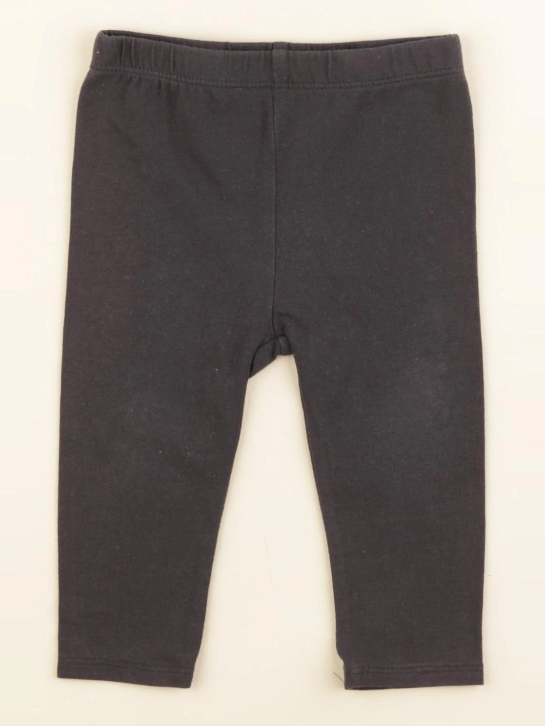 Vertbaudet - legging gris - 9 mois