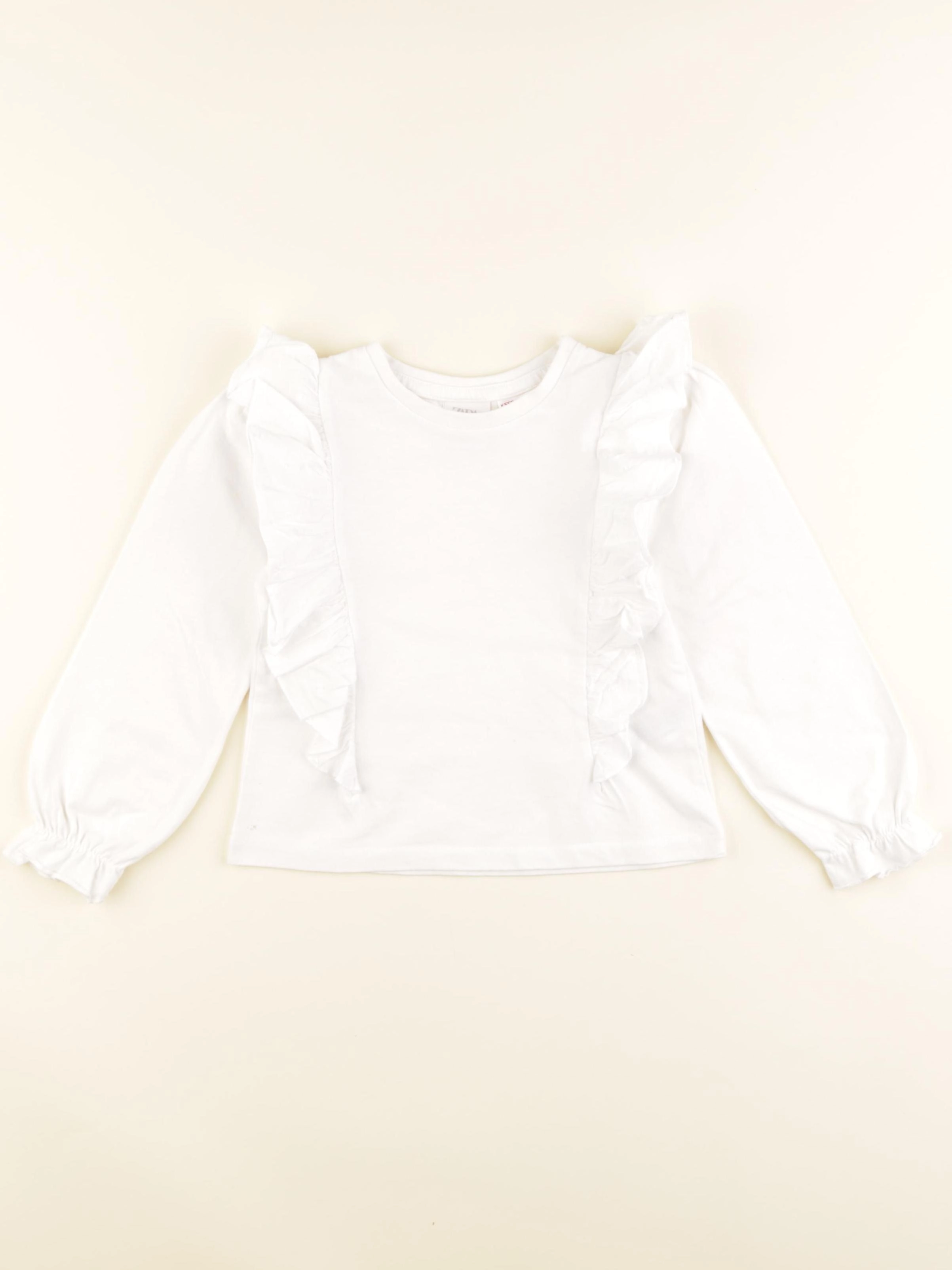 Zara - tee-shirt blanc - 2/3 ans
