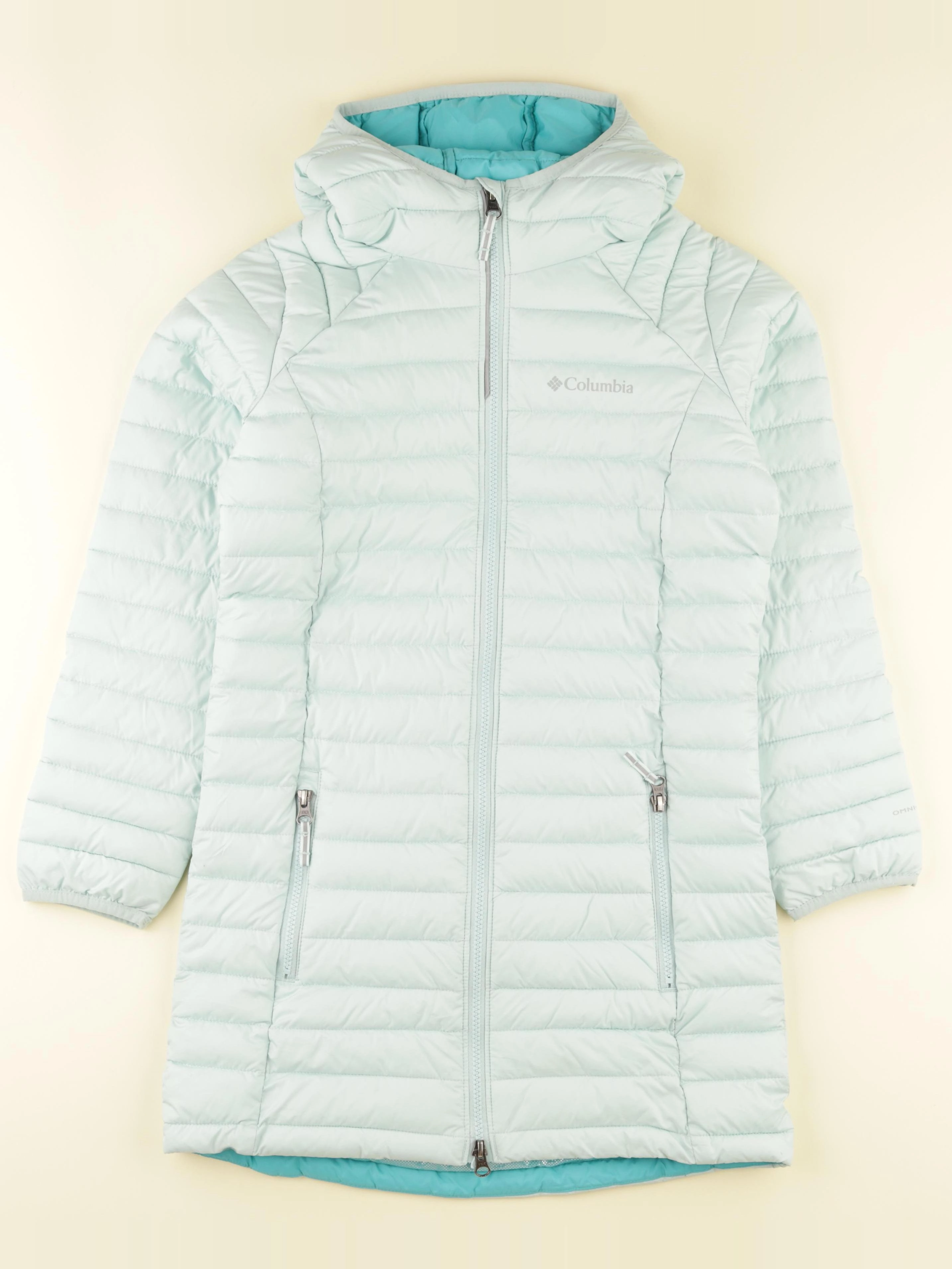 Columbia - doudoune longue bleu - 10/12 ans