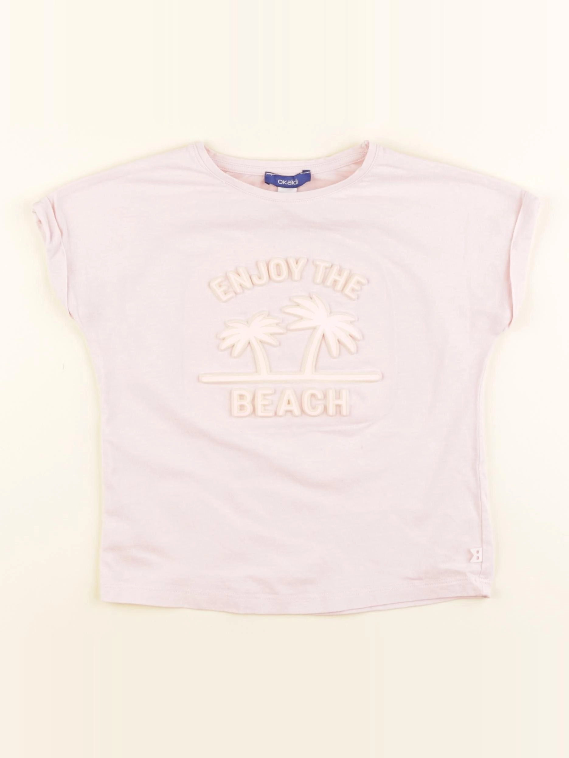Okaidi - tee-shirt rose - 5 ans