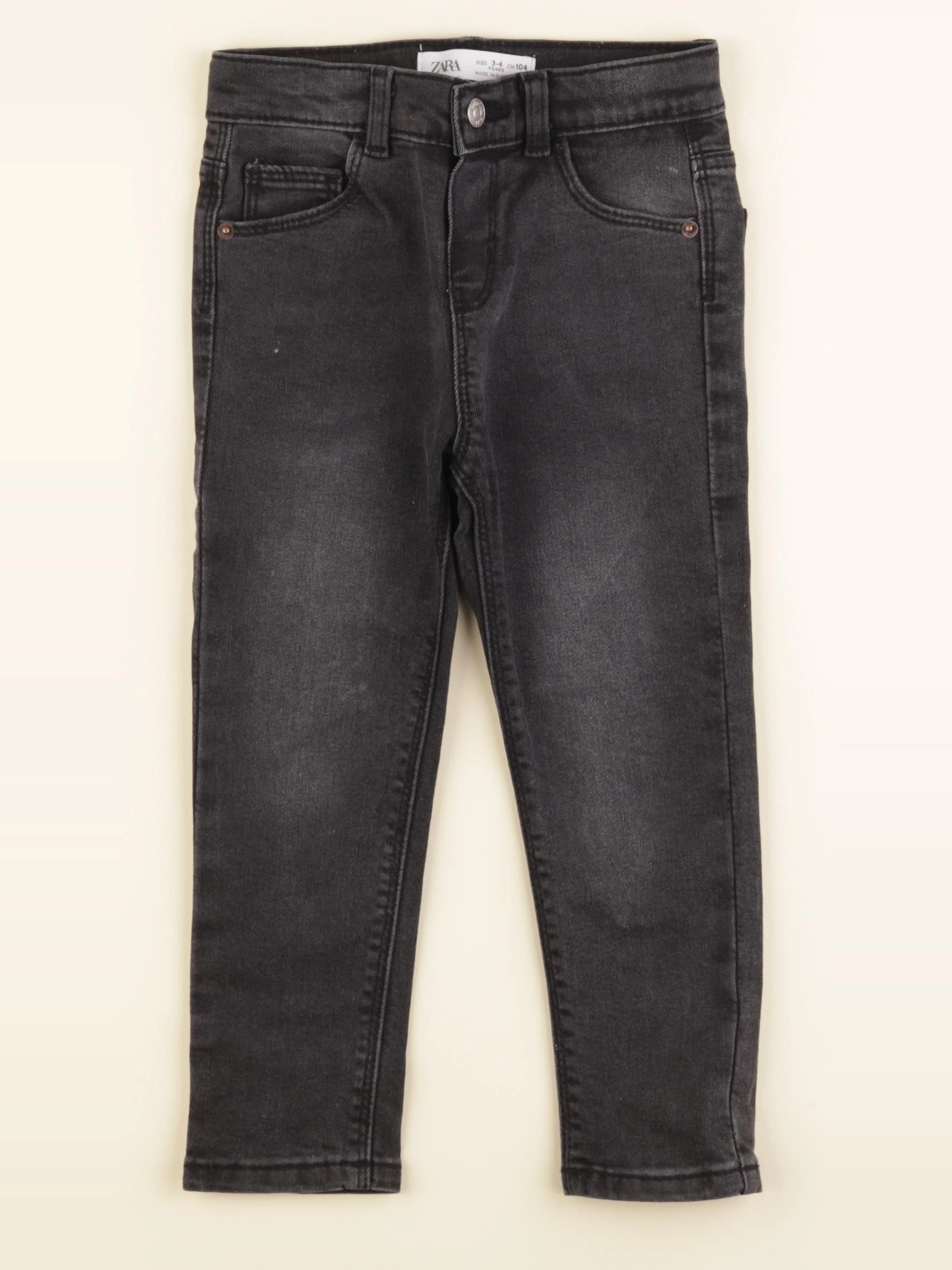 Zara - jean noir - 3/4 ans