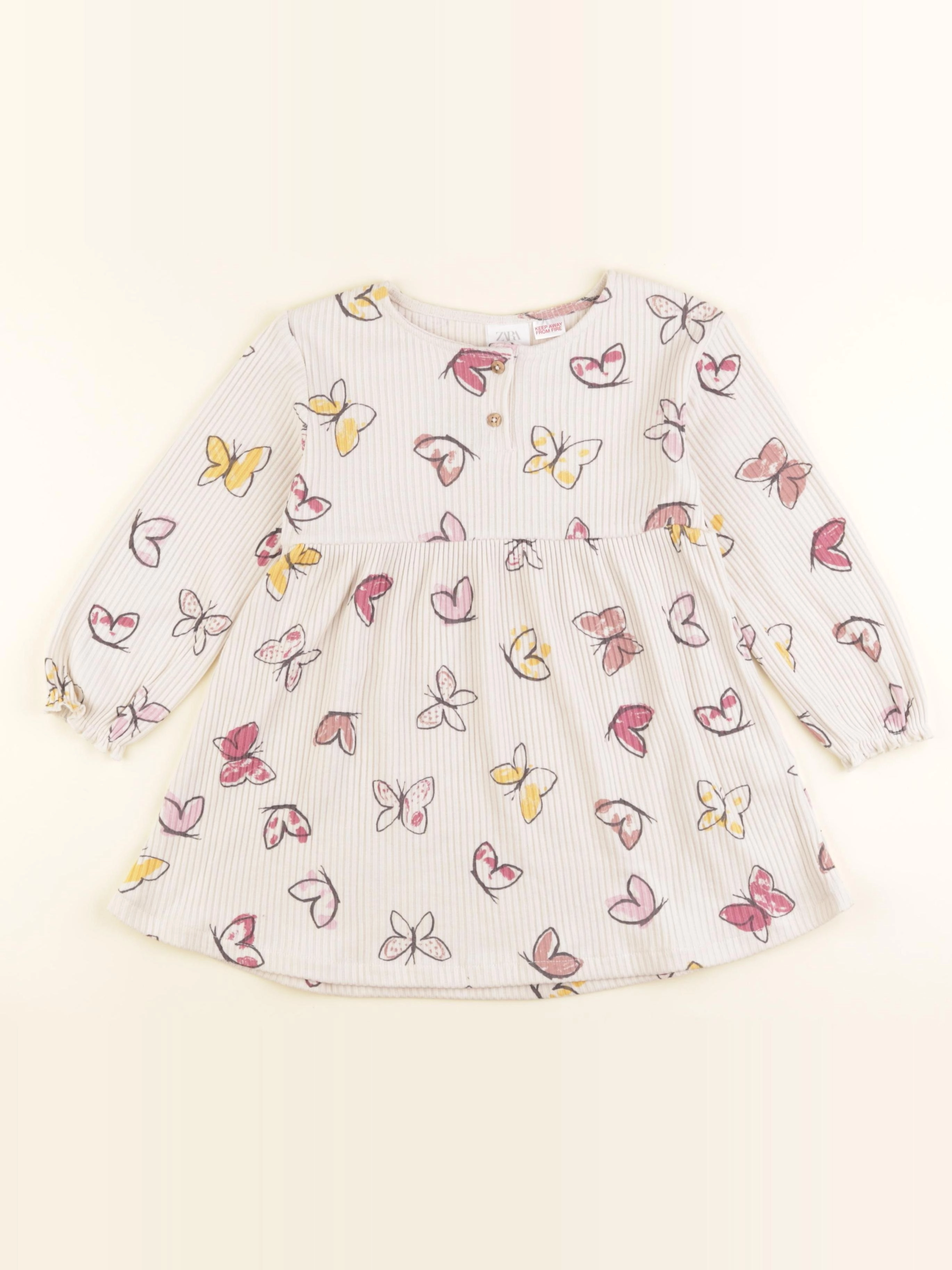Zara - robe multicolore - 3/4 ans