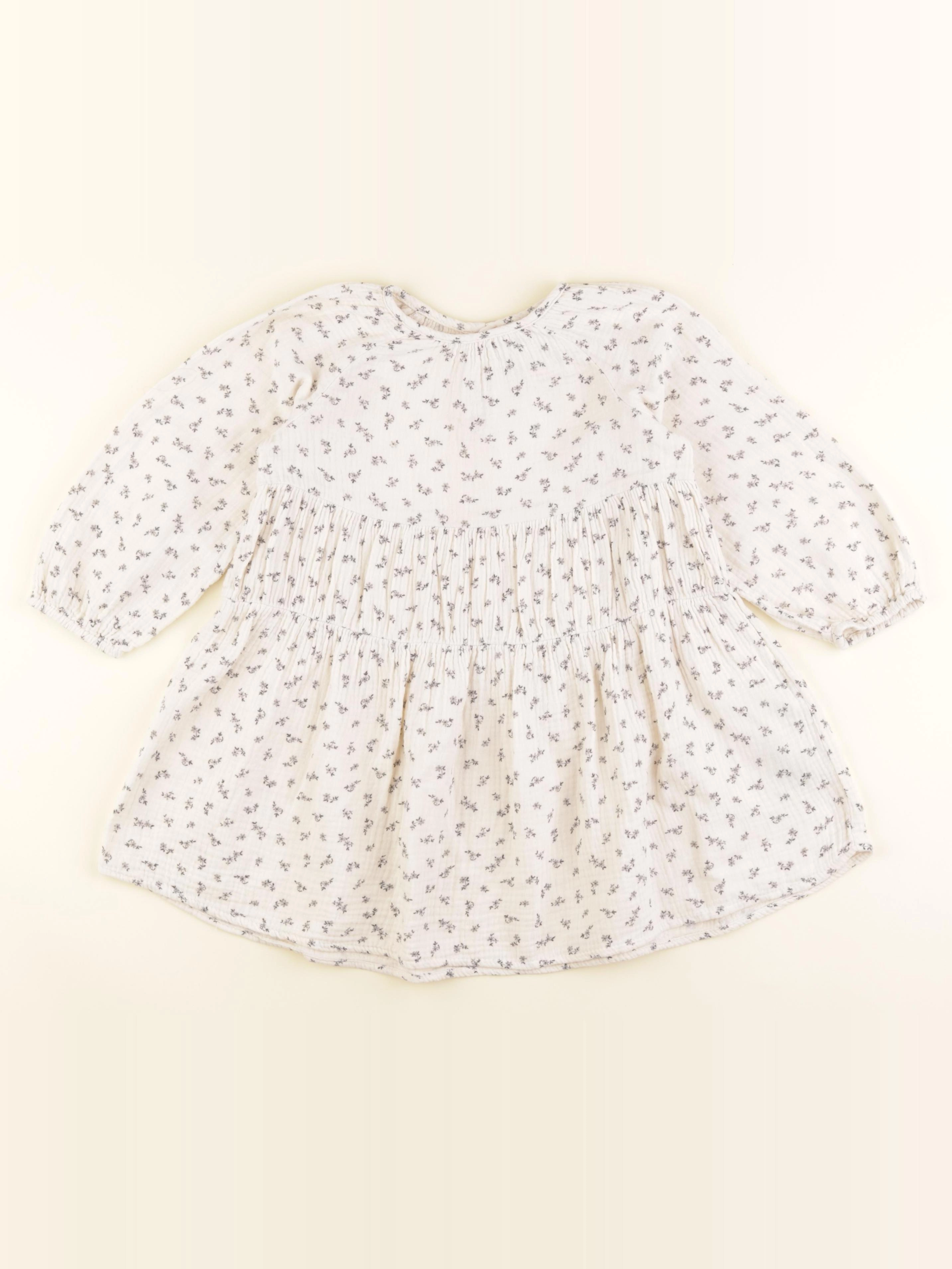 Zara - robe beige - 3/4 ans