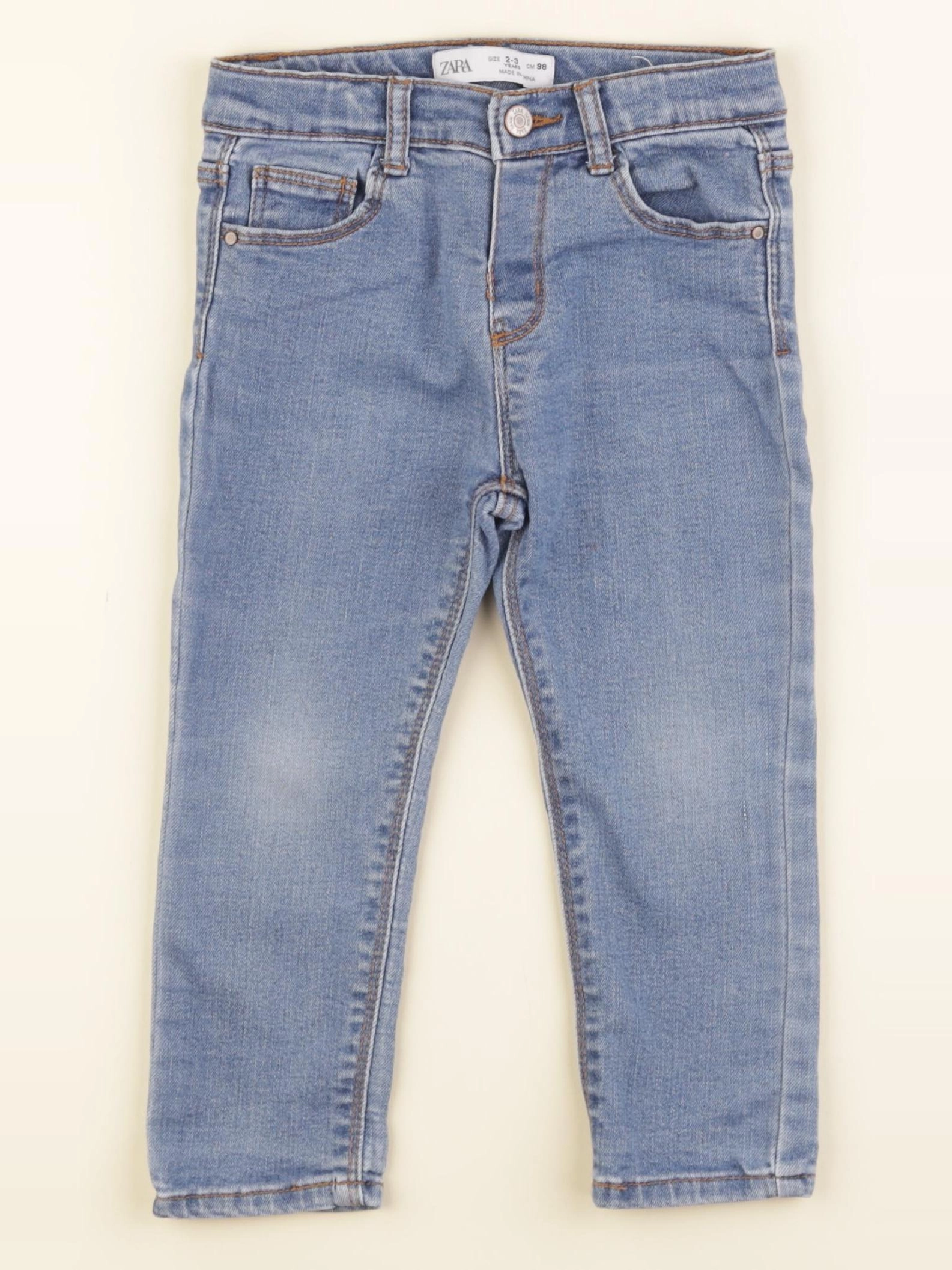 Zara - jean bleu - 2/3 ans