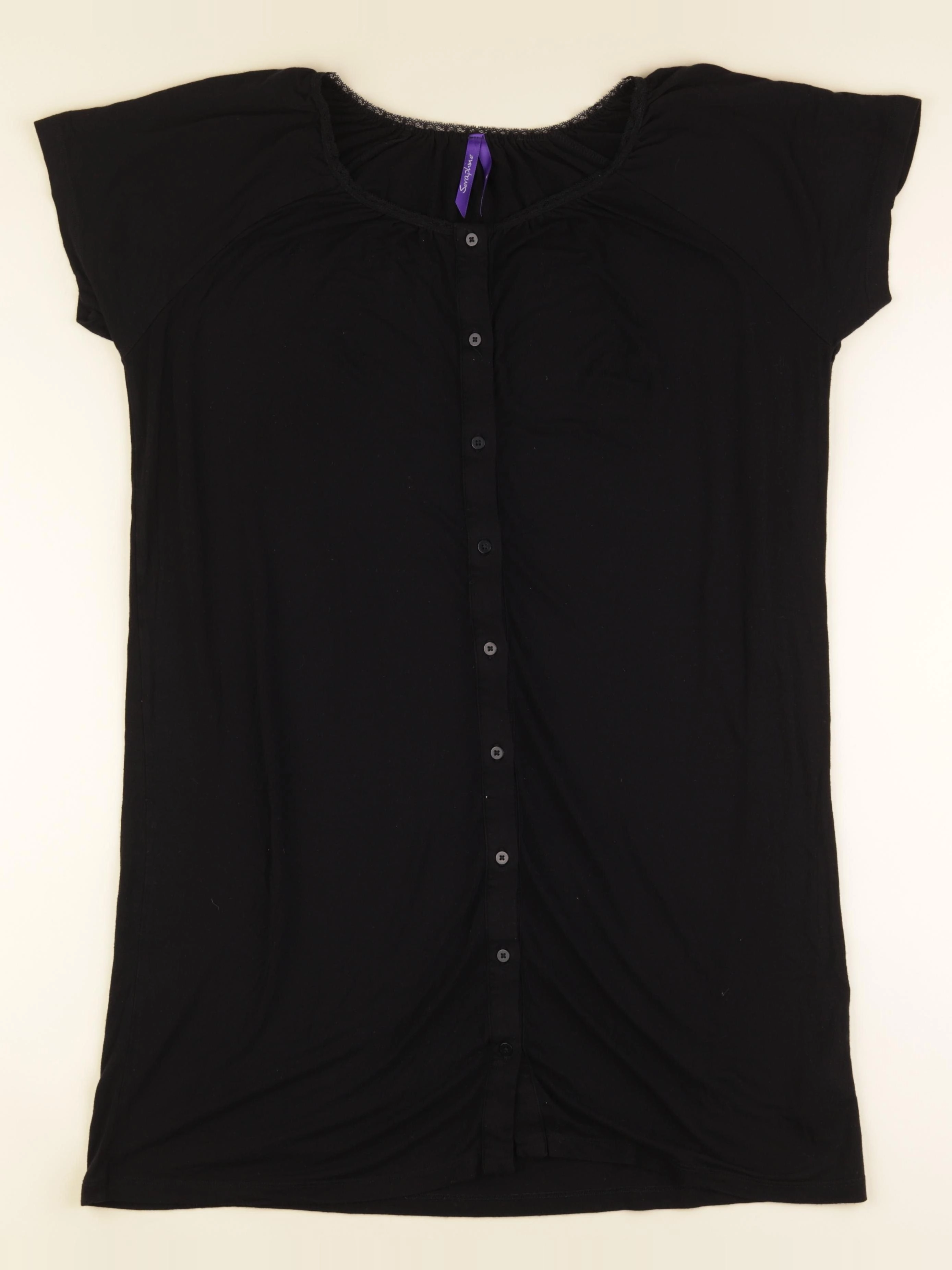 Seraphine - tee-shirt grossesse noir - m